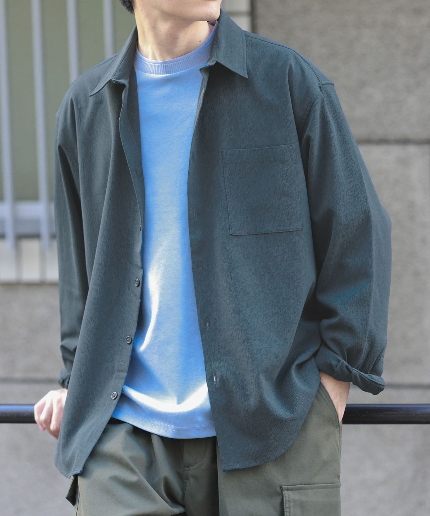 身長：170cm サイズ：L