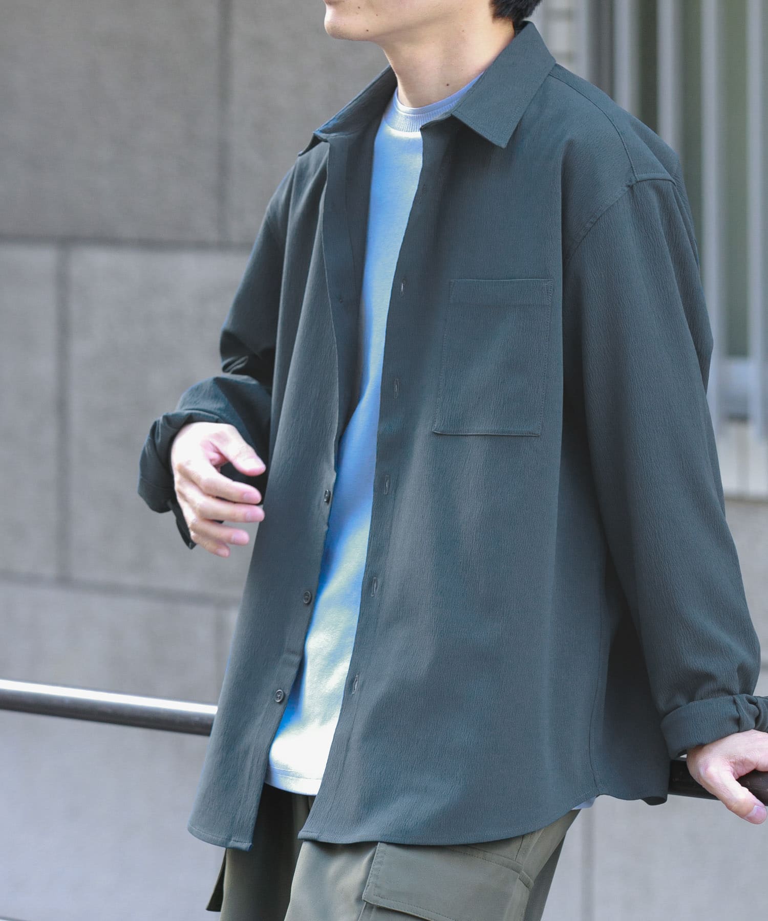 身長：170cm サイズ：L