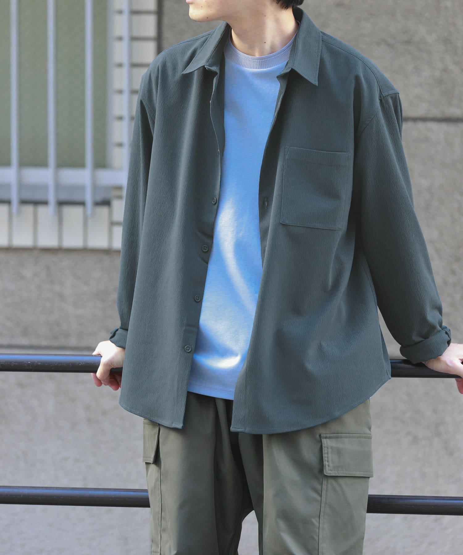 身長：170cm サイズ：L