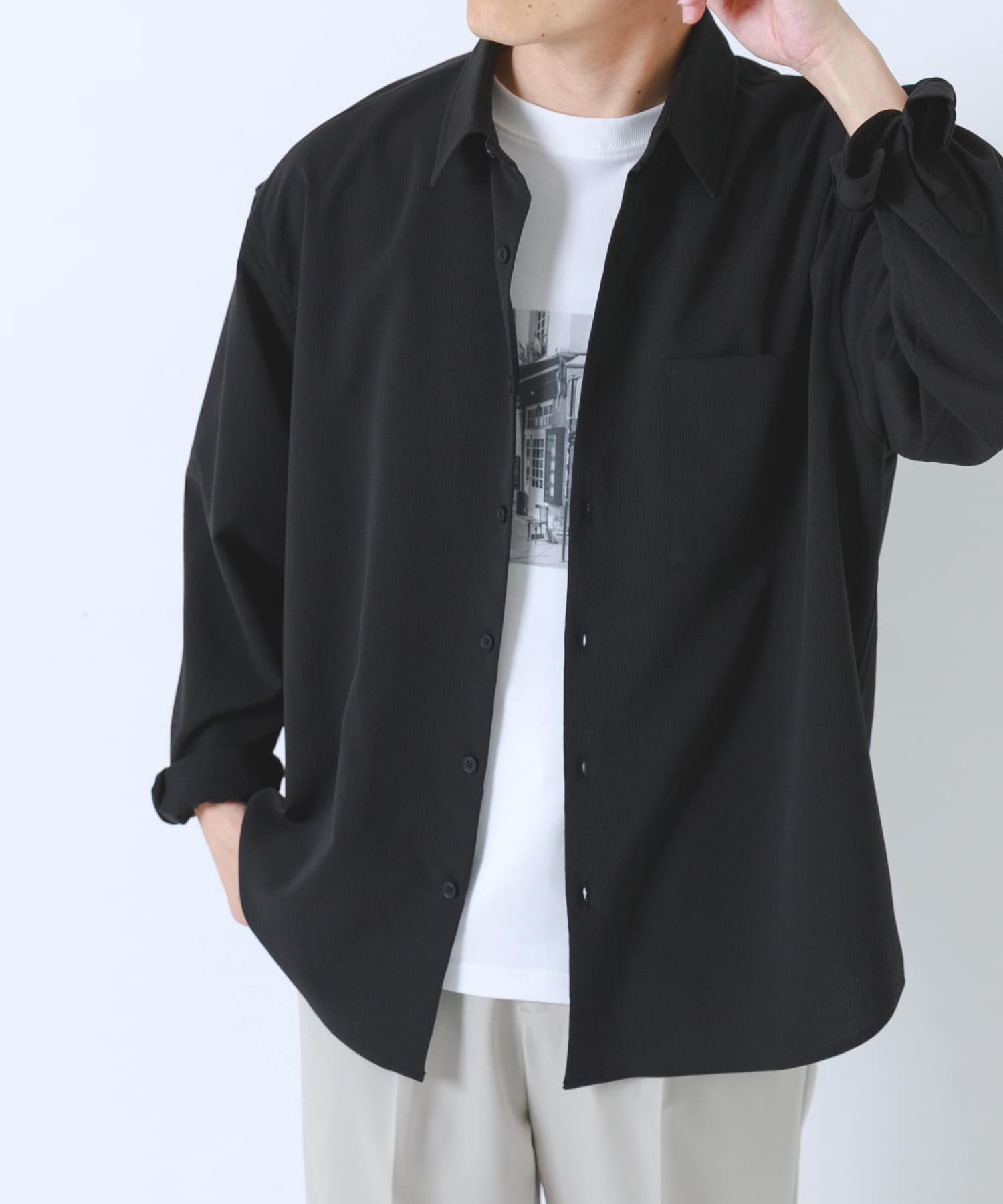 身長：170cm サイズ：L