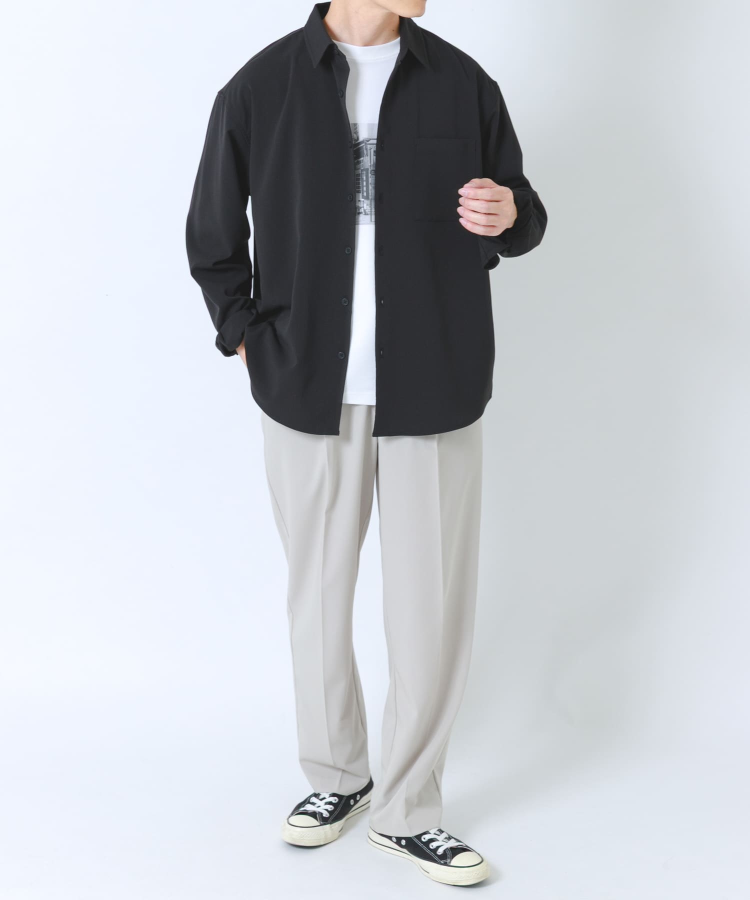 身長：170cm サイズ：L