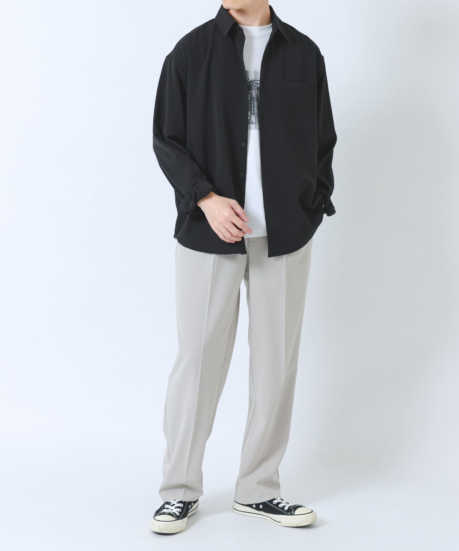 身長：170cm サイズ：L