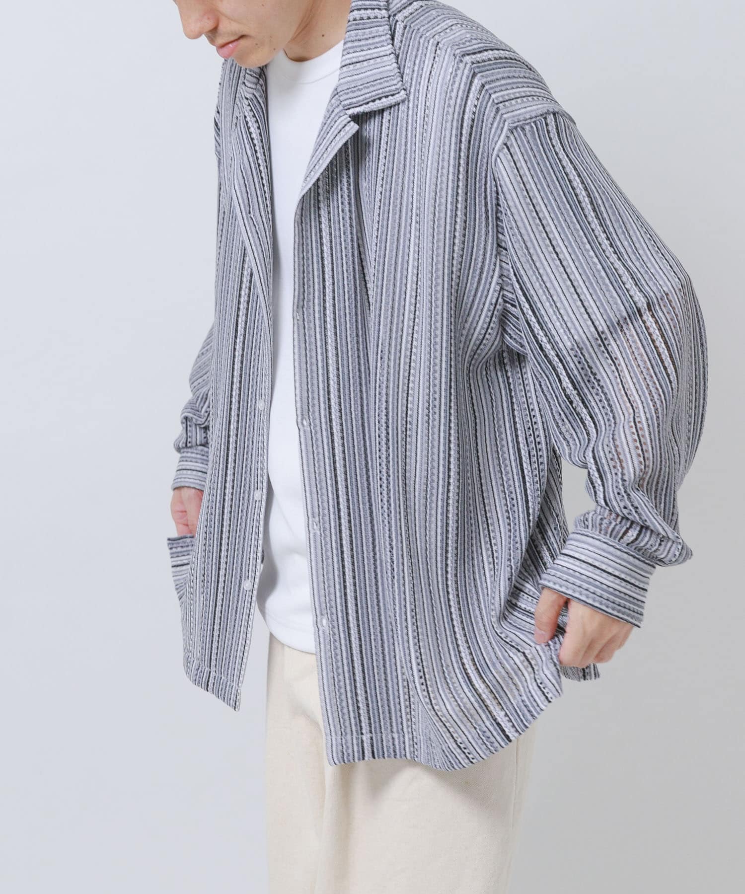 身長：170cm サイズ：L