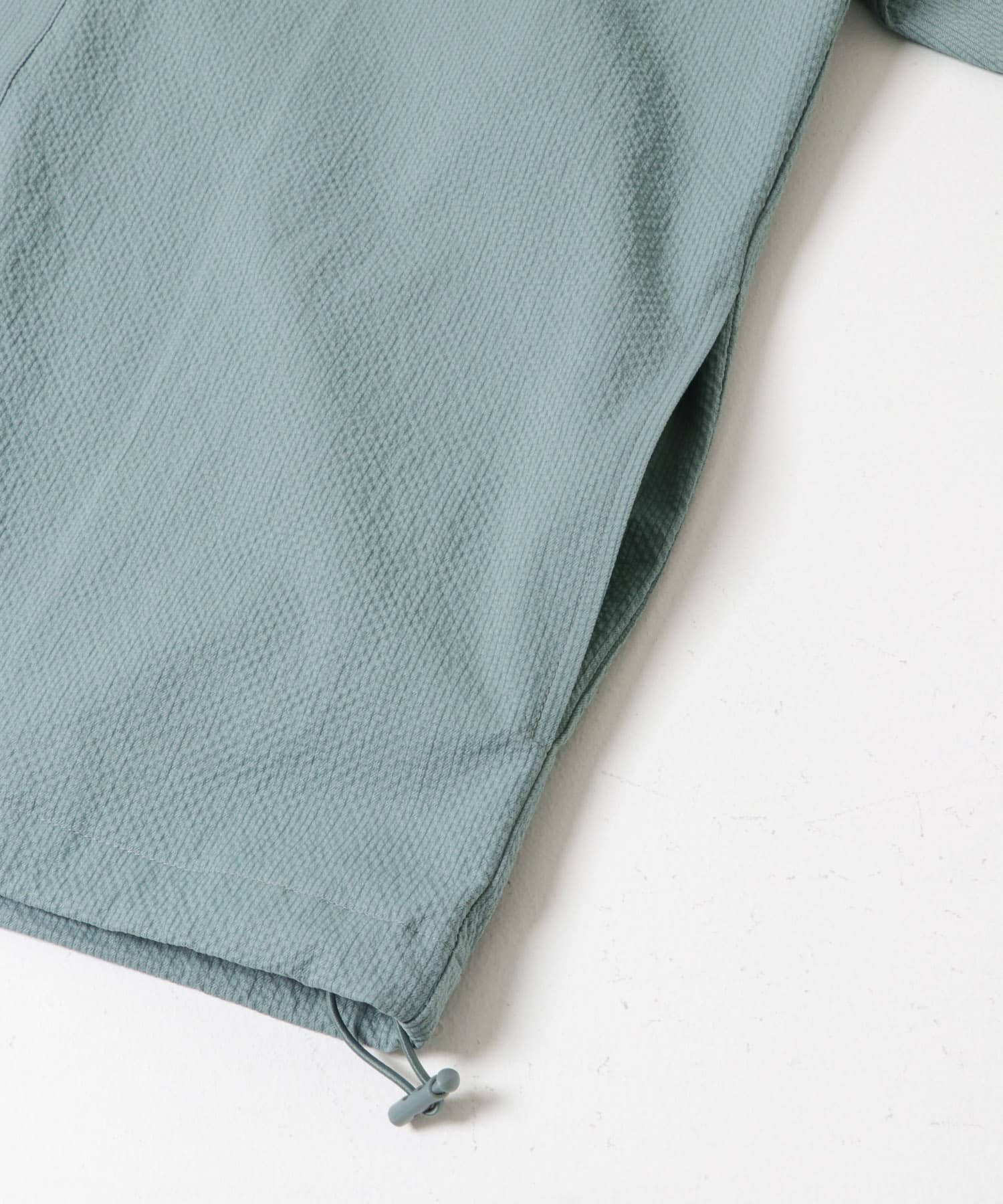 高機能シアサッカー サイドストレージシャツ L.BLUE M