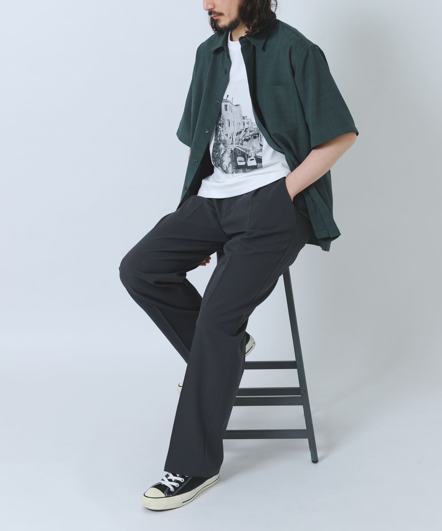 身長：173cm サイズ：L