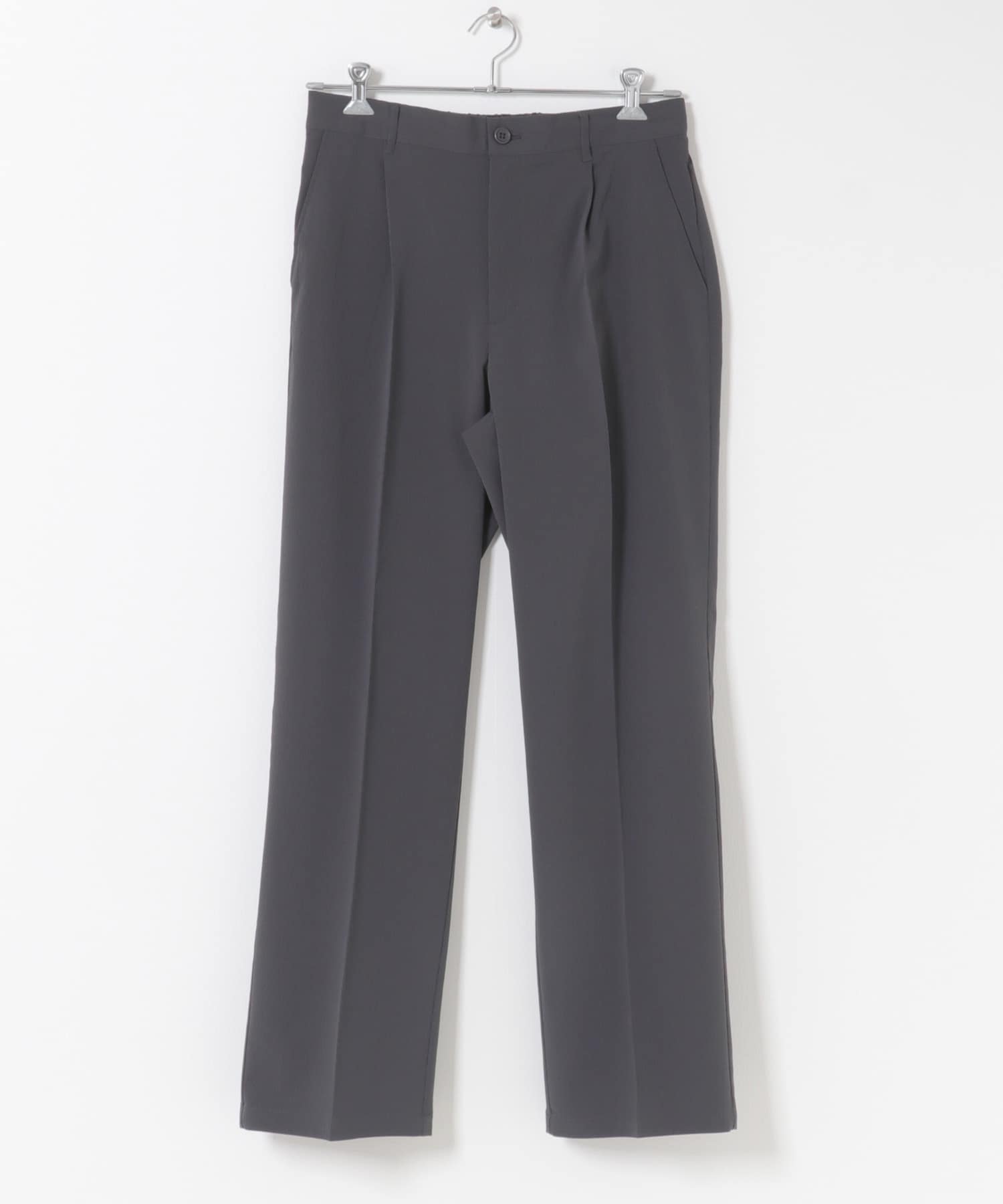 ヨウリュウ1-tuckテーパードパンツ D.GRAY M