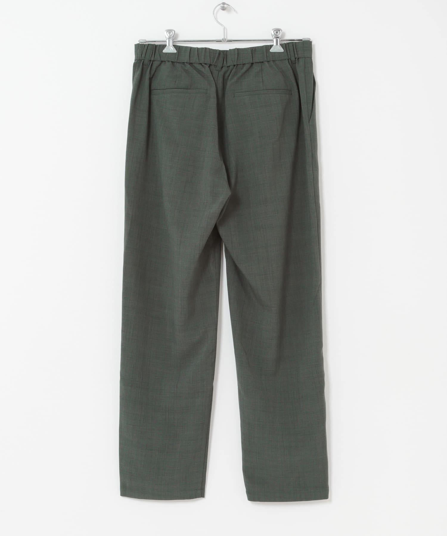 『接触冷感/吸水速乾/イージーケア/UVカット』クイックドライリネンタッチイージーパンツ CHA M