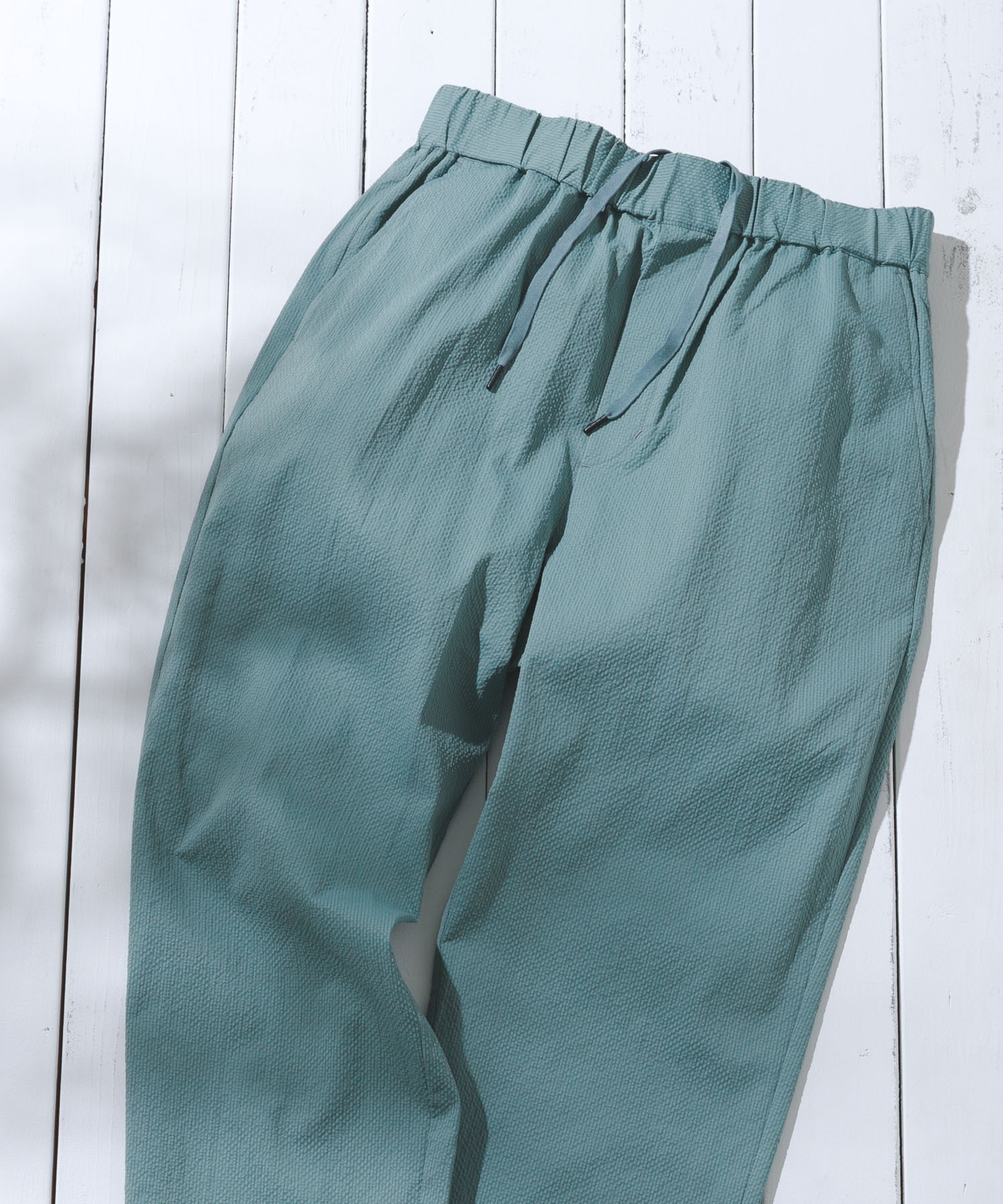 高機能シアサッカー イージートラウザー