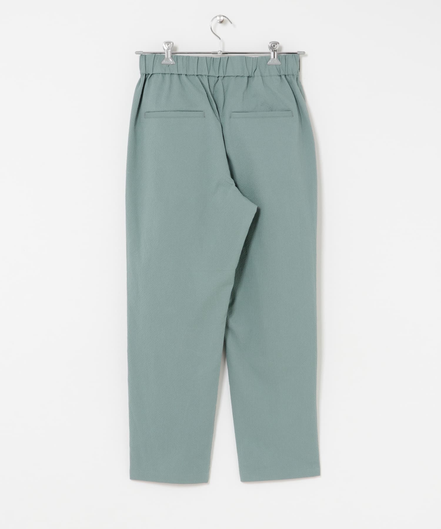 高機能シアサッカー イージートラウザー L.BLUE M