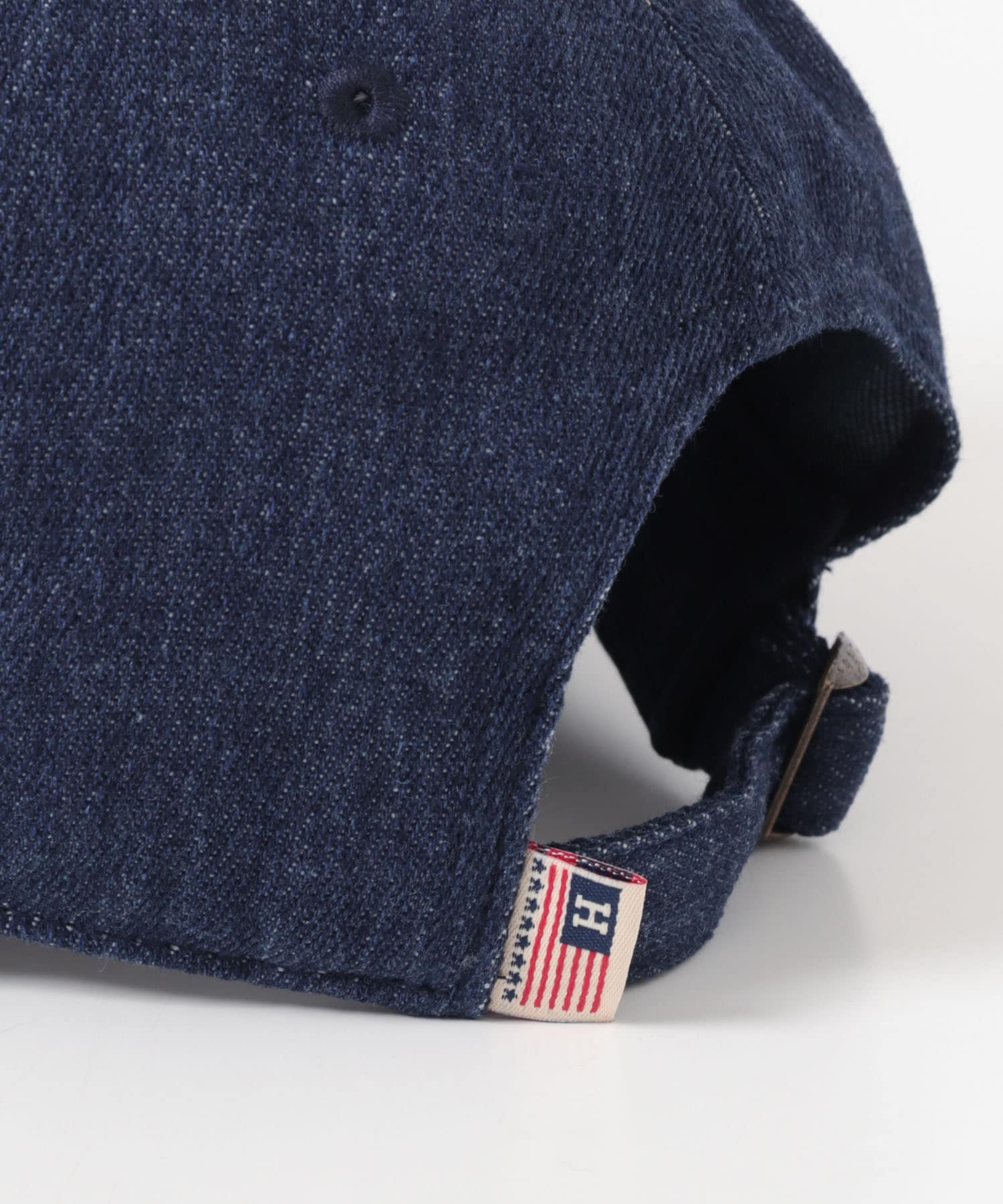 Healthknit　ロゴ刺繍 CAP INDIGO -