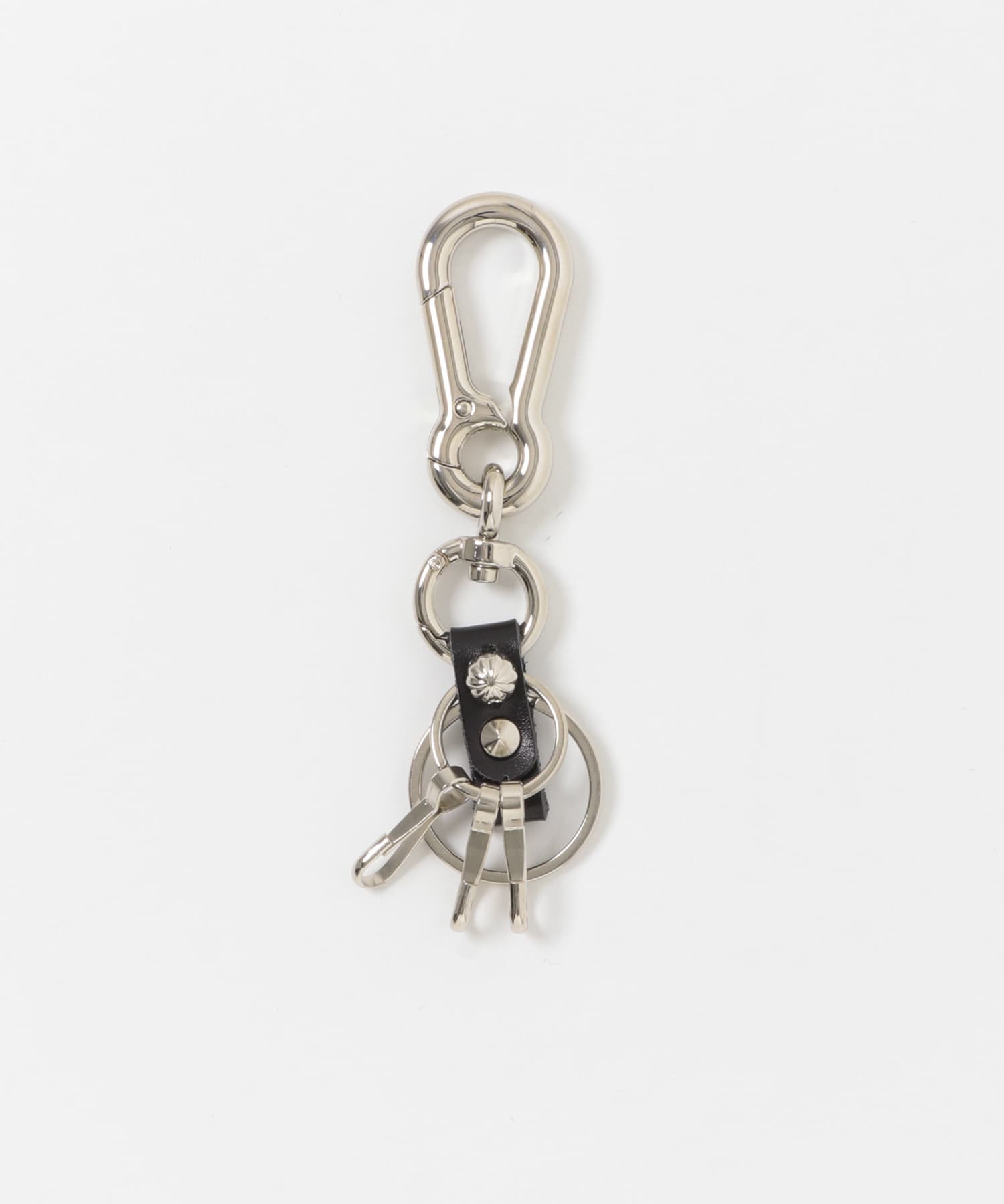 Round Studs Key Holder BLK -