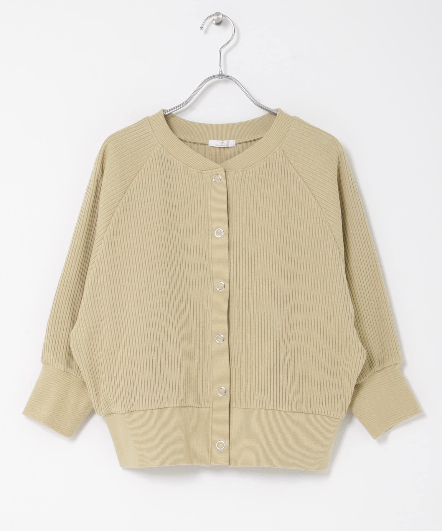 針抜きドルマンカーディガン L.YEL Free