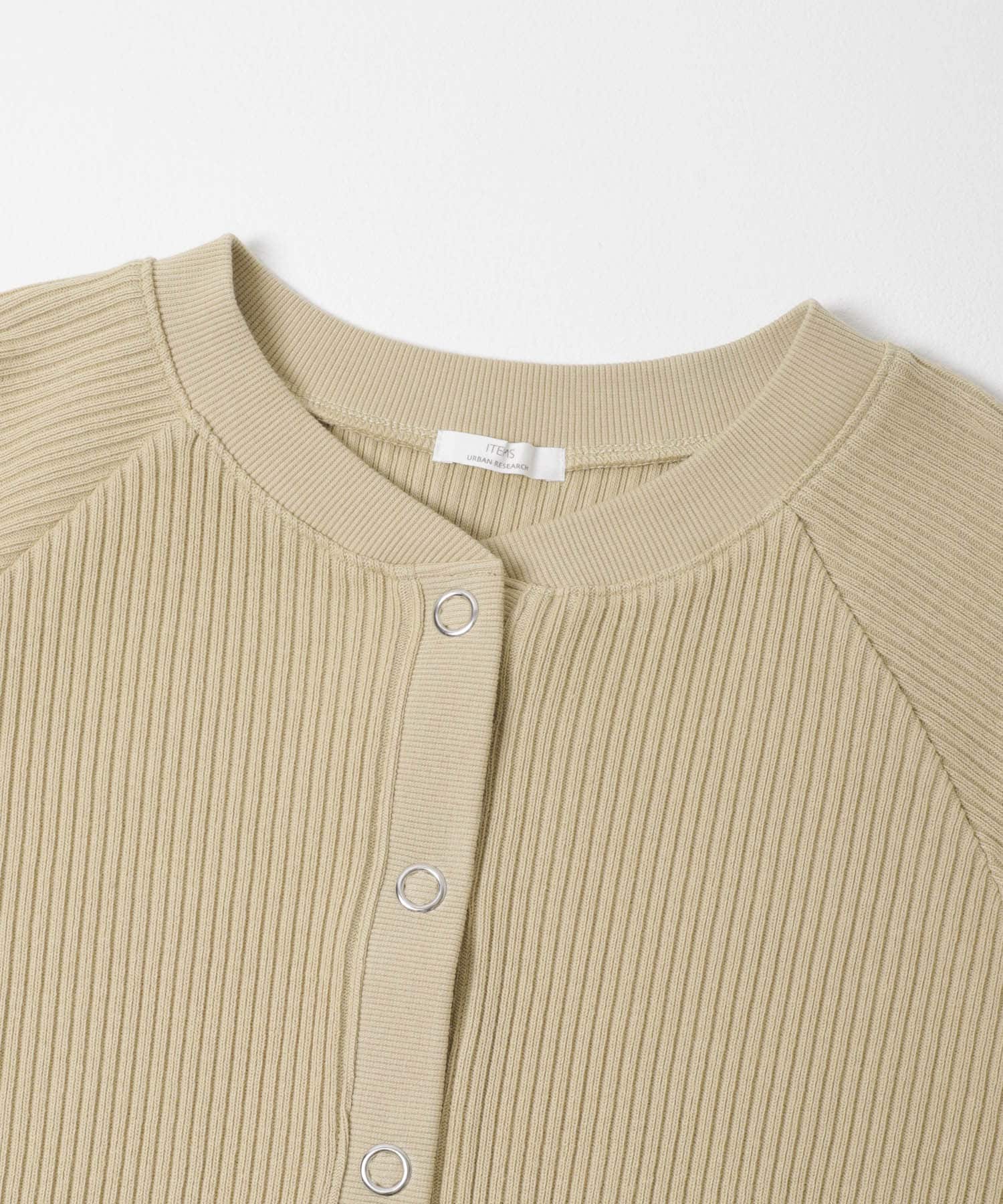 針抜きドルマンカーディガン L.YEL Free