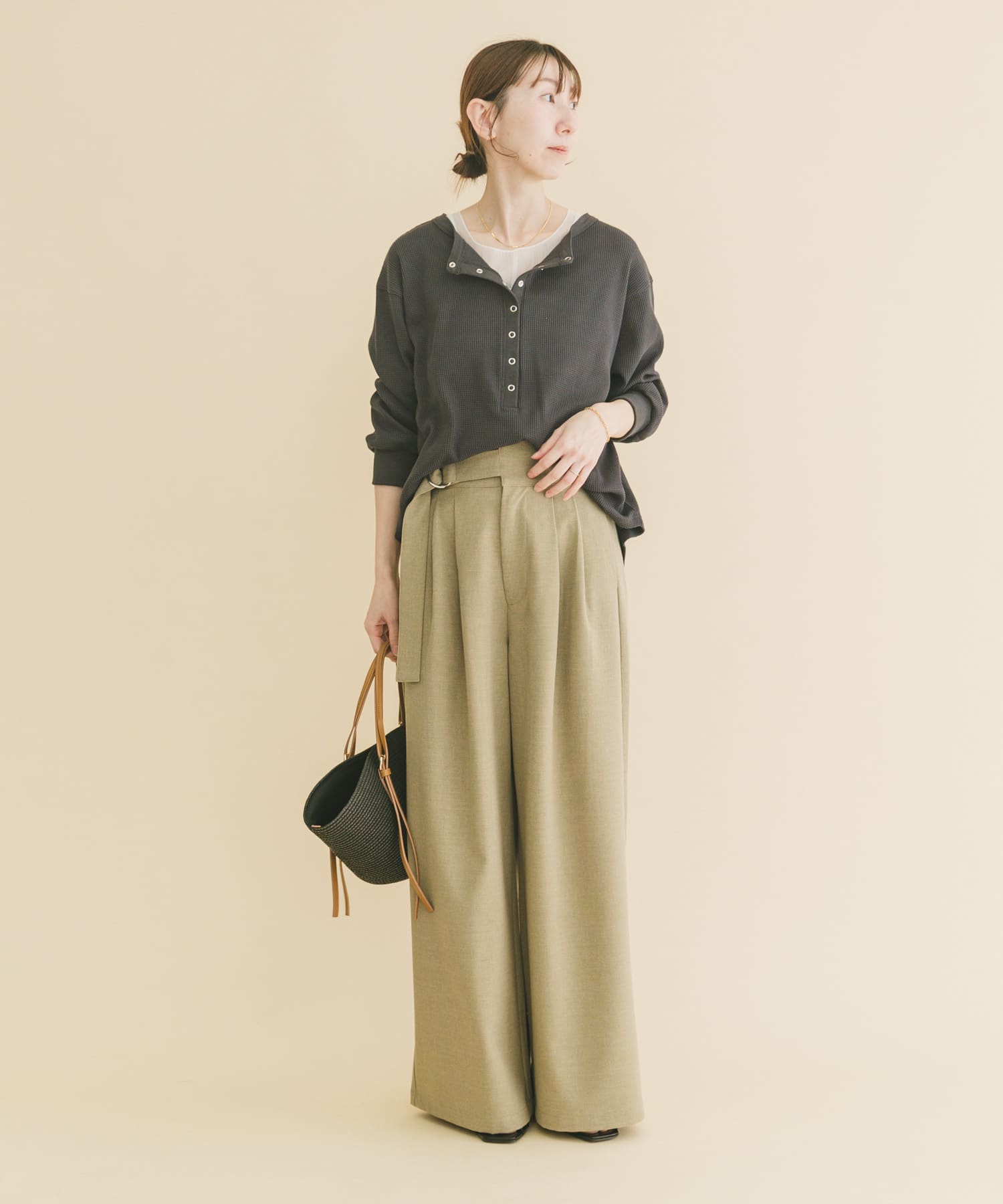 身長：164cm サイズ：Free