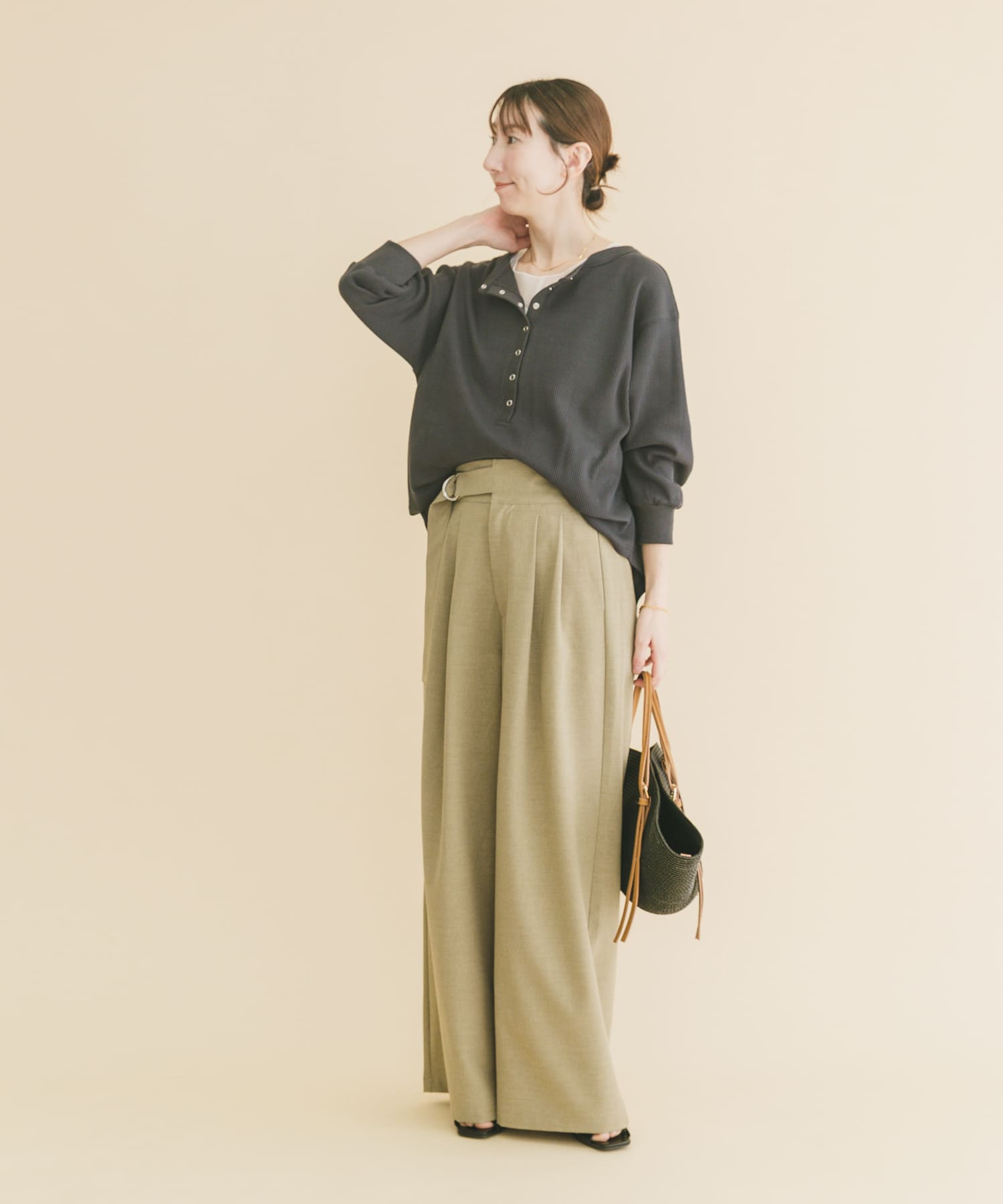 身長：164cm サイズ：Free