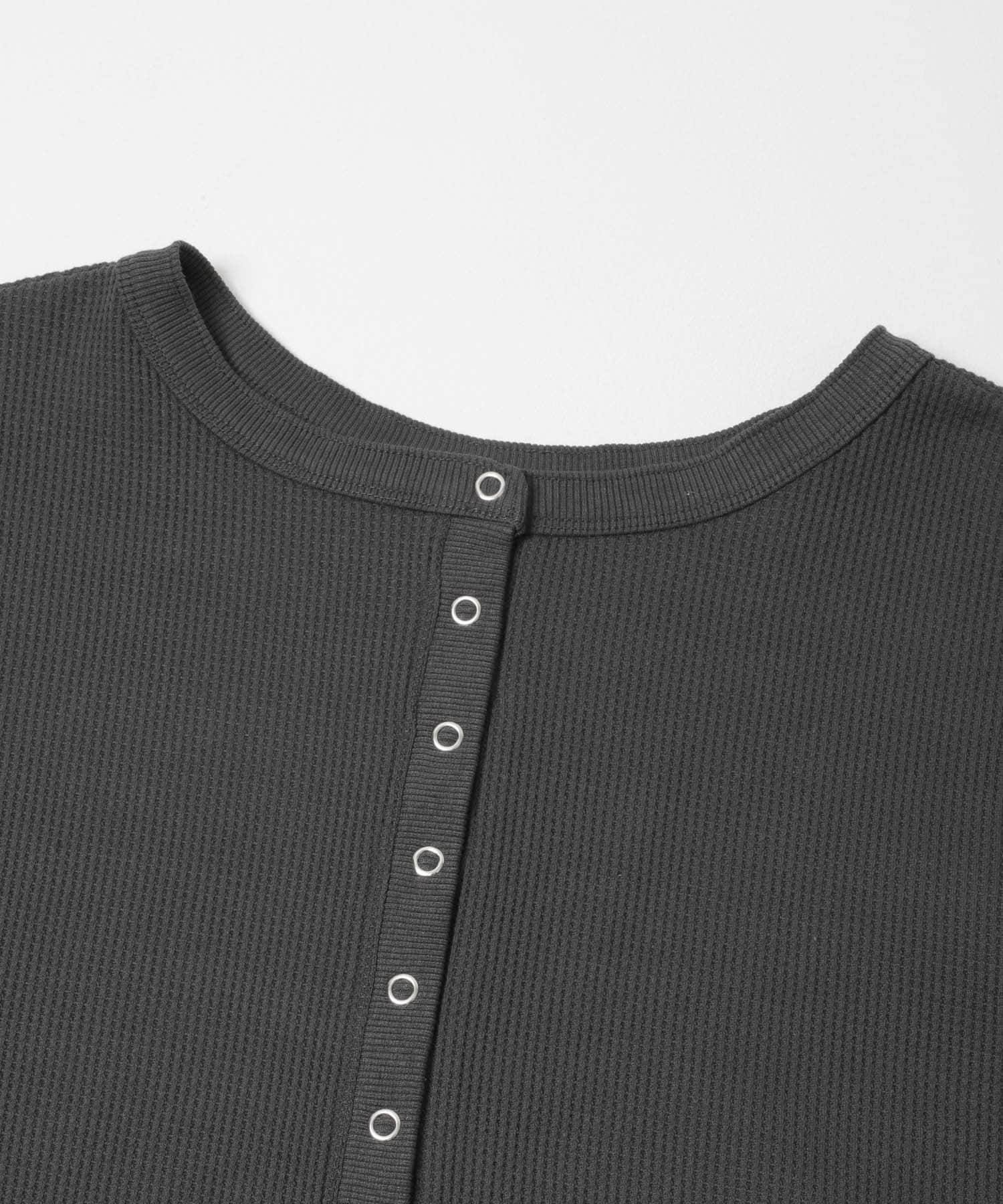 2WAYワッフルプルオーバー CHA Free