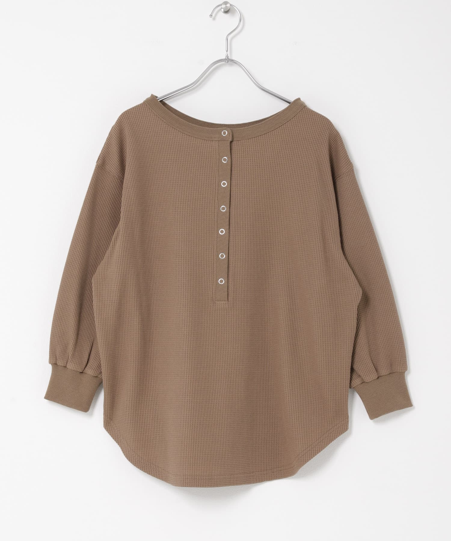 2WAYワッフルプルオーバー MOC Free