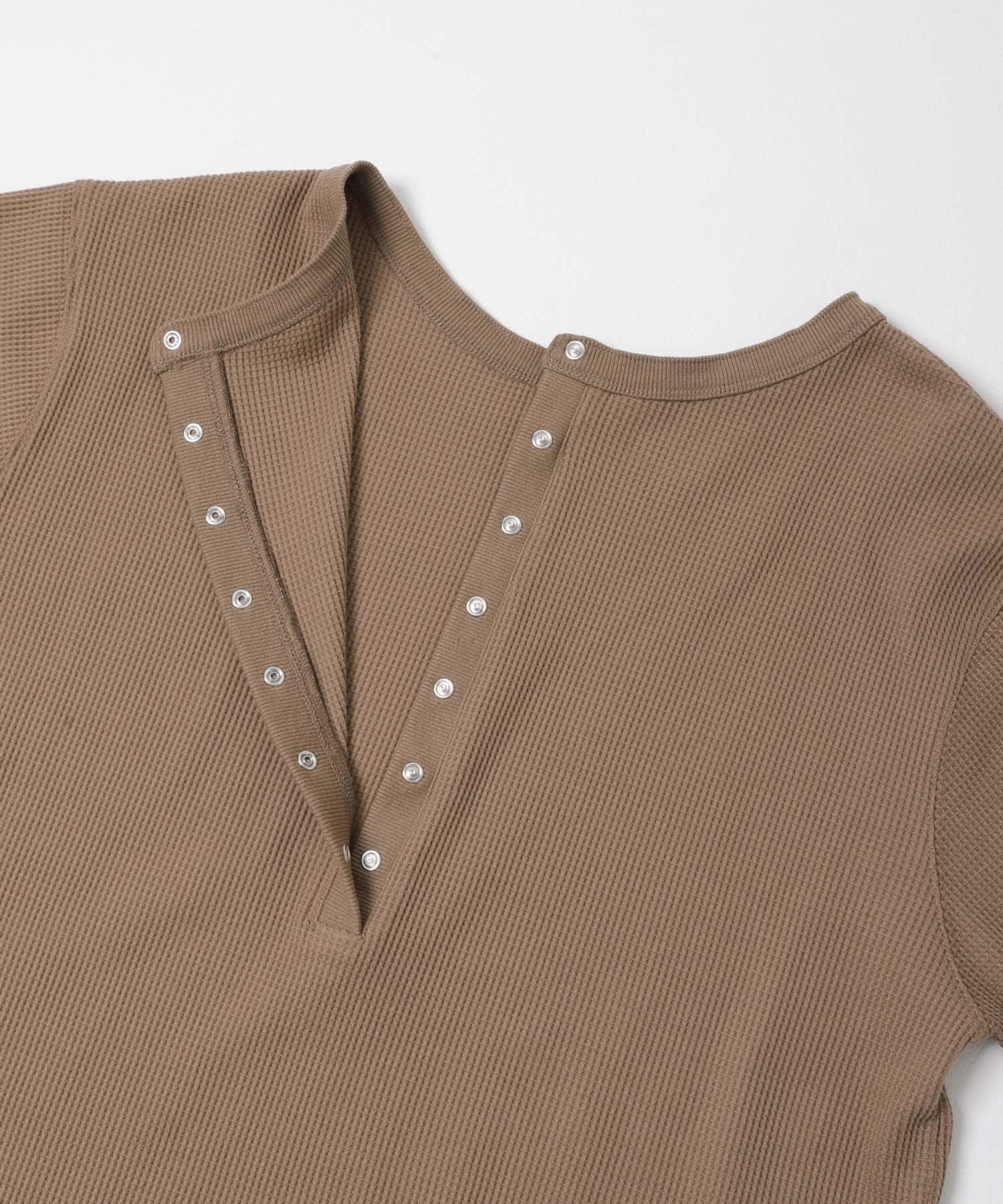 2WAYワッフルプルオーバー MOC Free