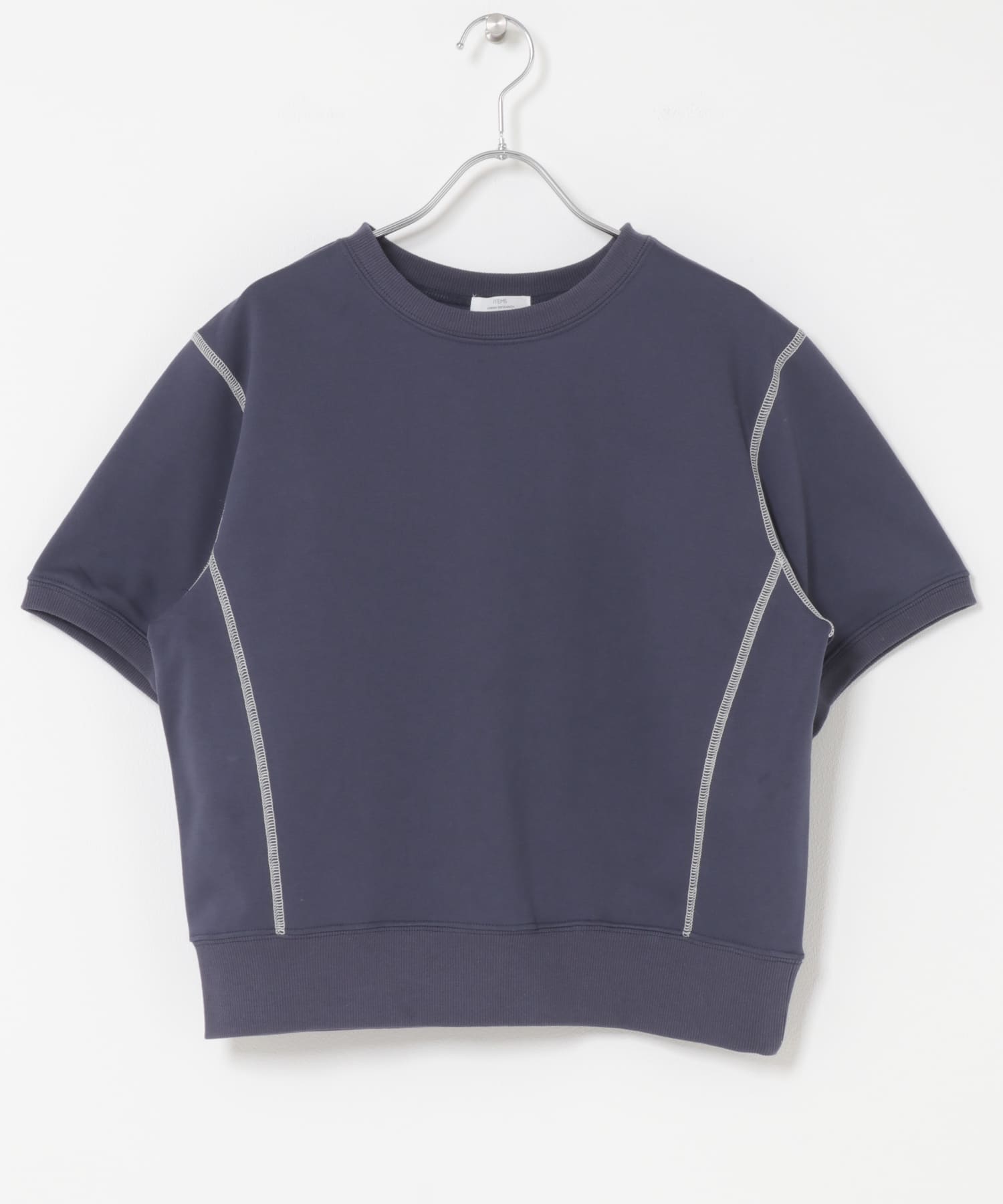 カラーステッチスウェット NVY Free
