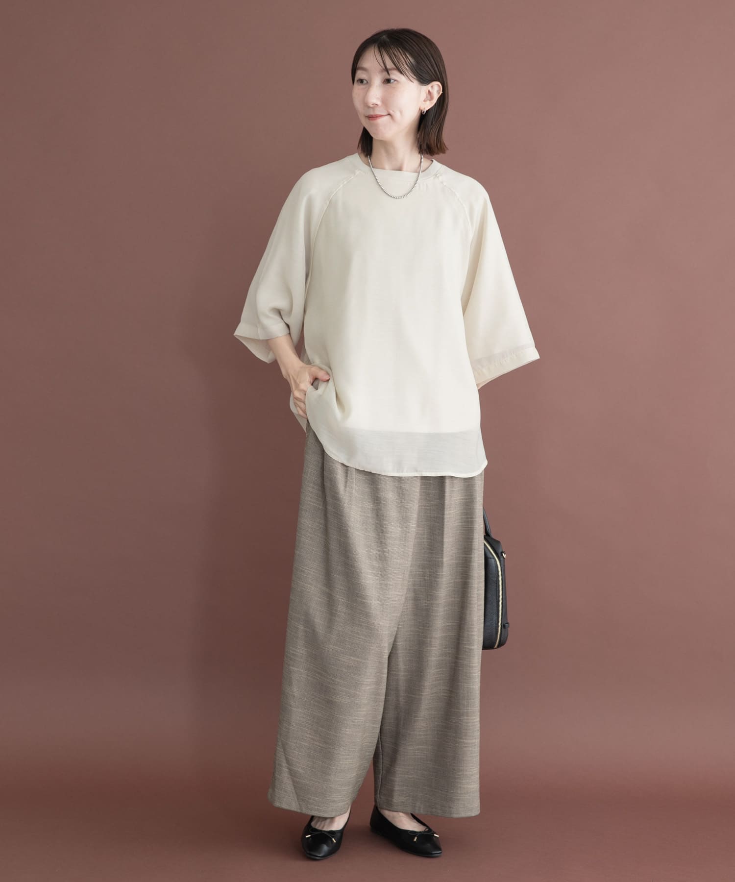 身長：164cm サイズ：Free