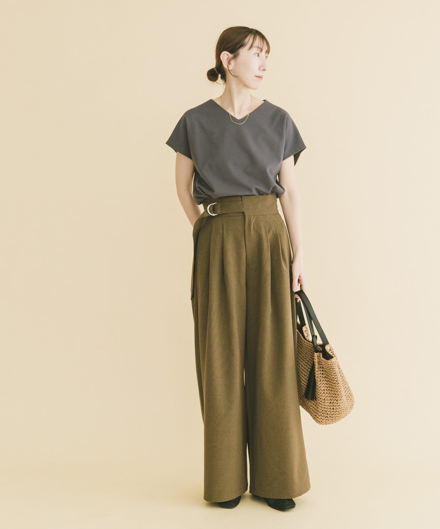 身長：164cm サイズ：Free