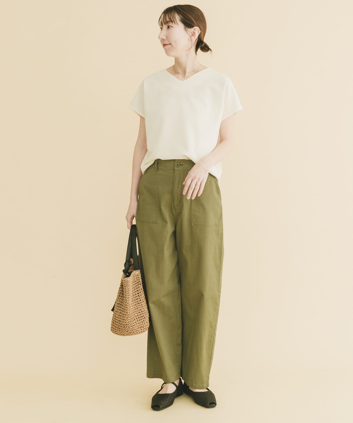 身長：164cm サイズ：Free