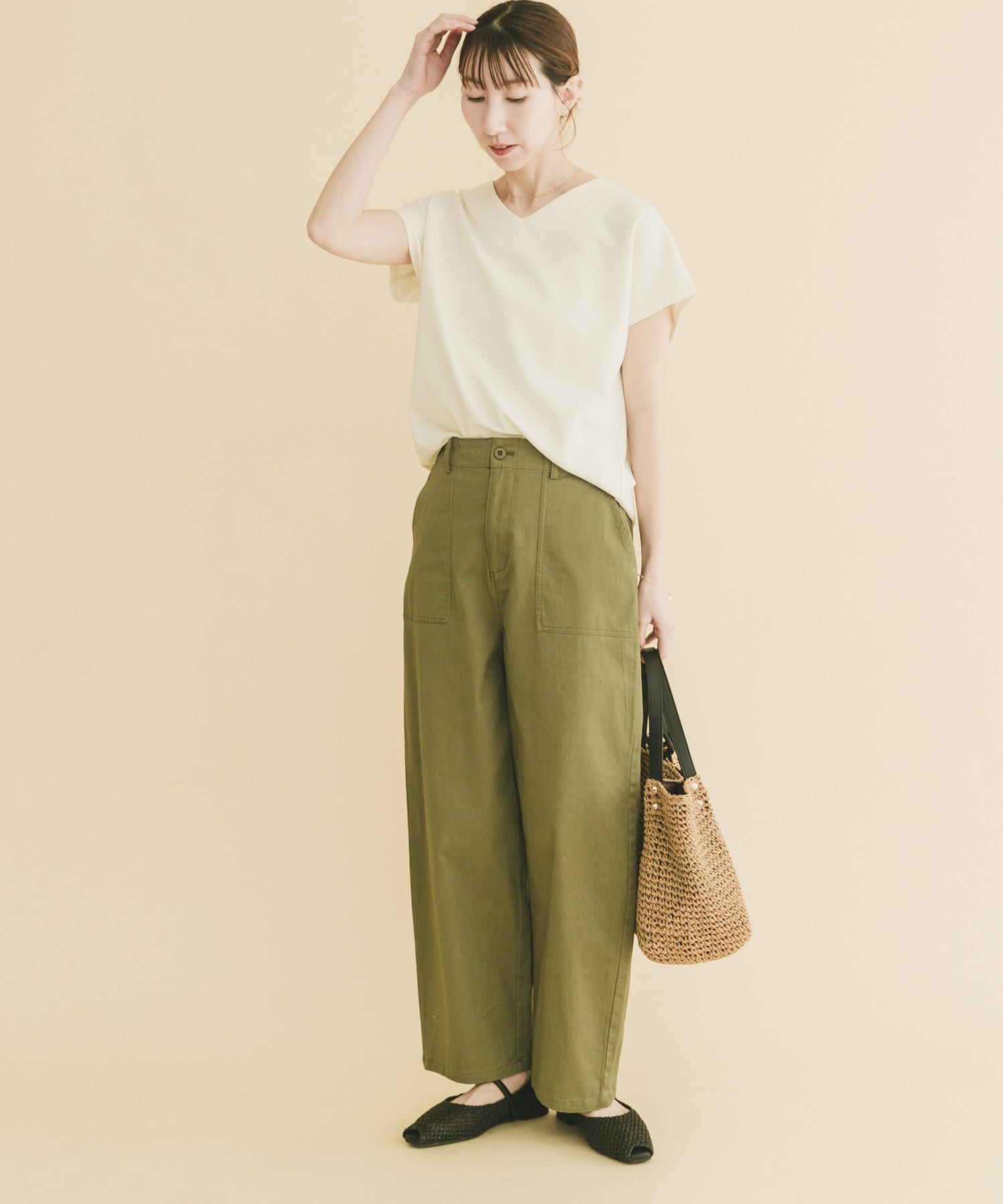 身長：164cm サイズ：Free