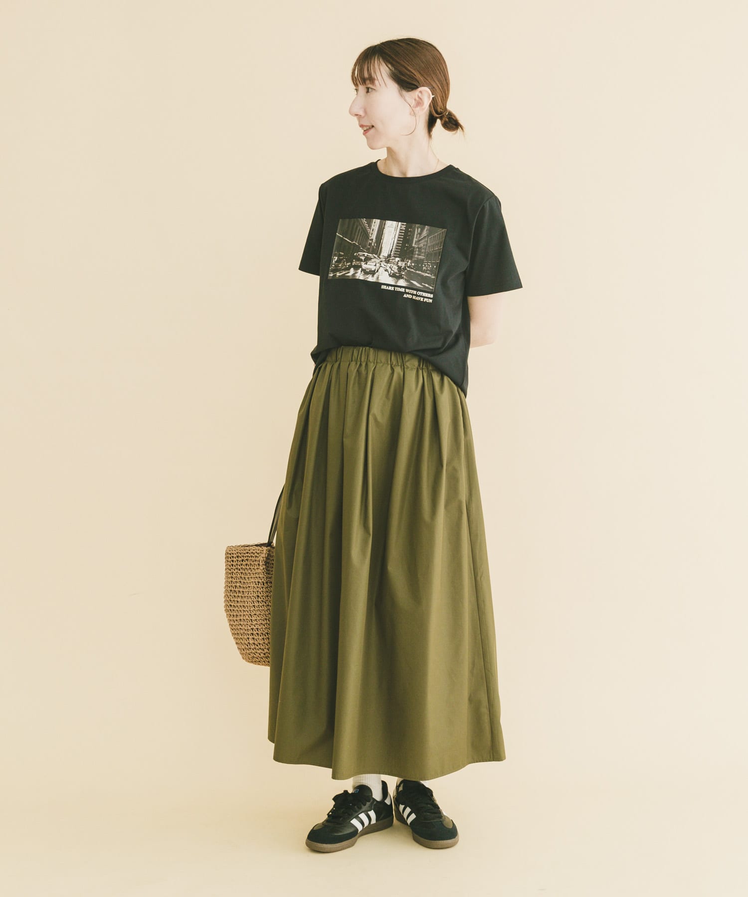 身長：164cm サイズ：Free