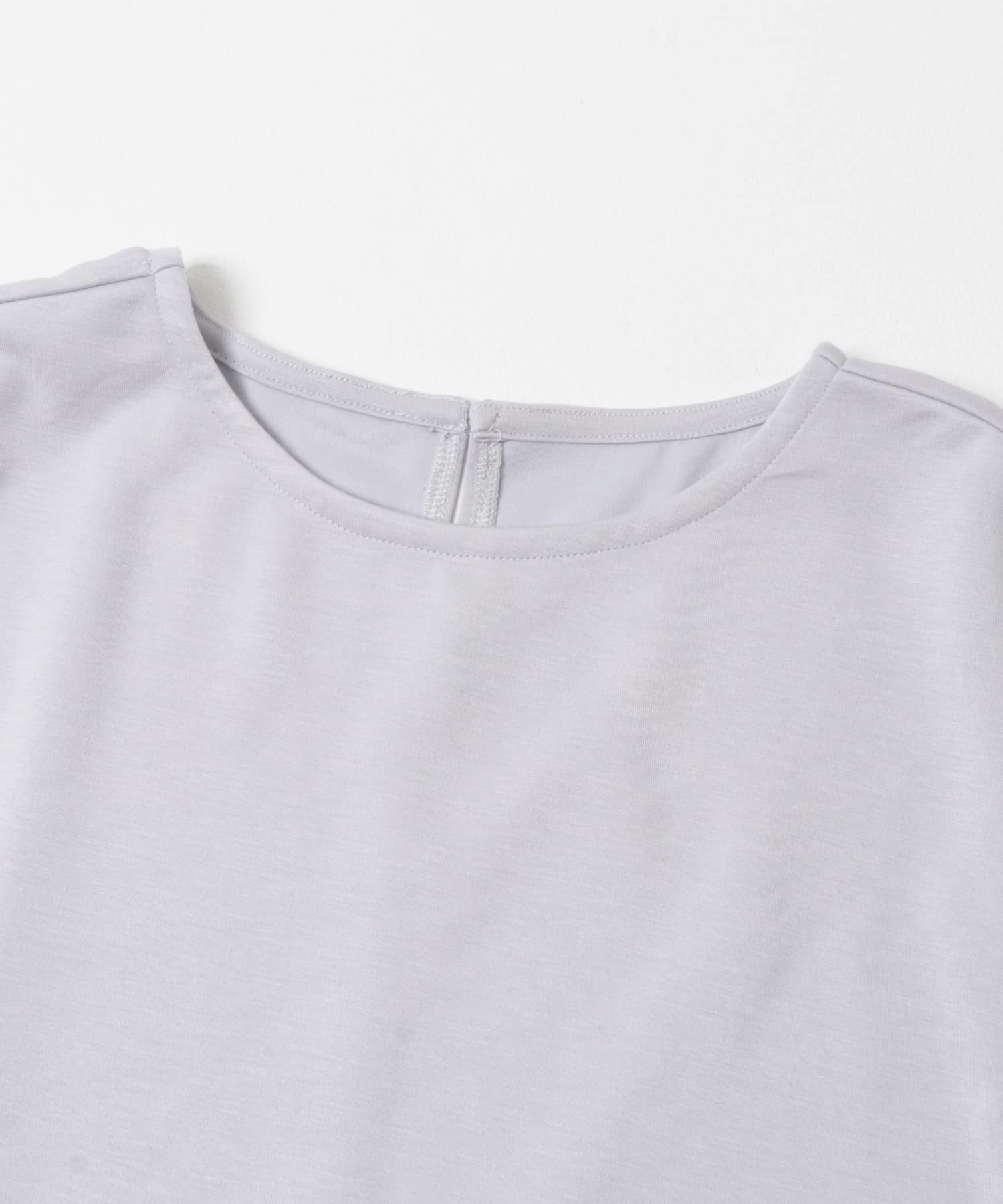 ポンチドッキング半袖トップス L.BLU Free