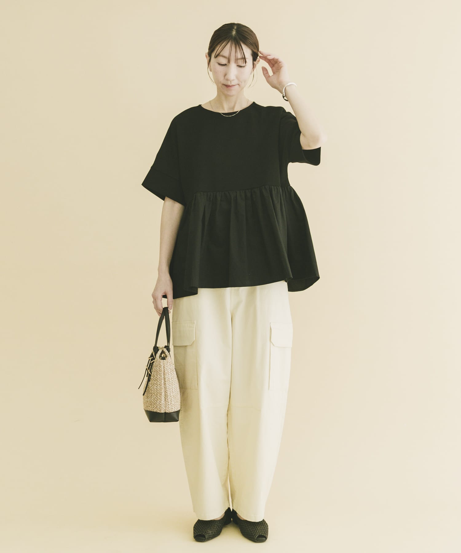 身長：164cm サイズ：Free