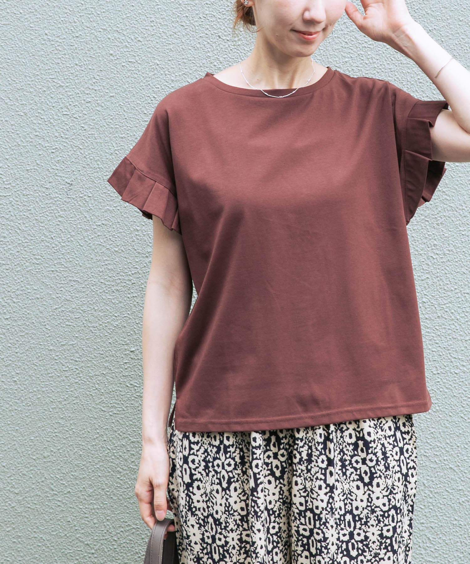 『接触冷感/UVカット』オリガミタックTシャツ
