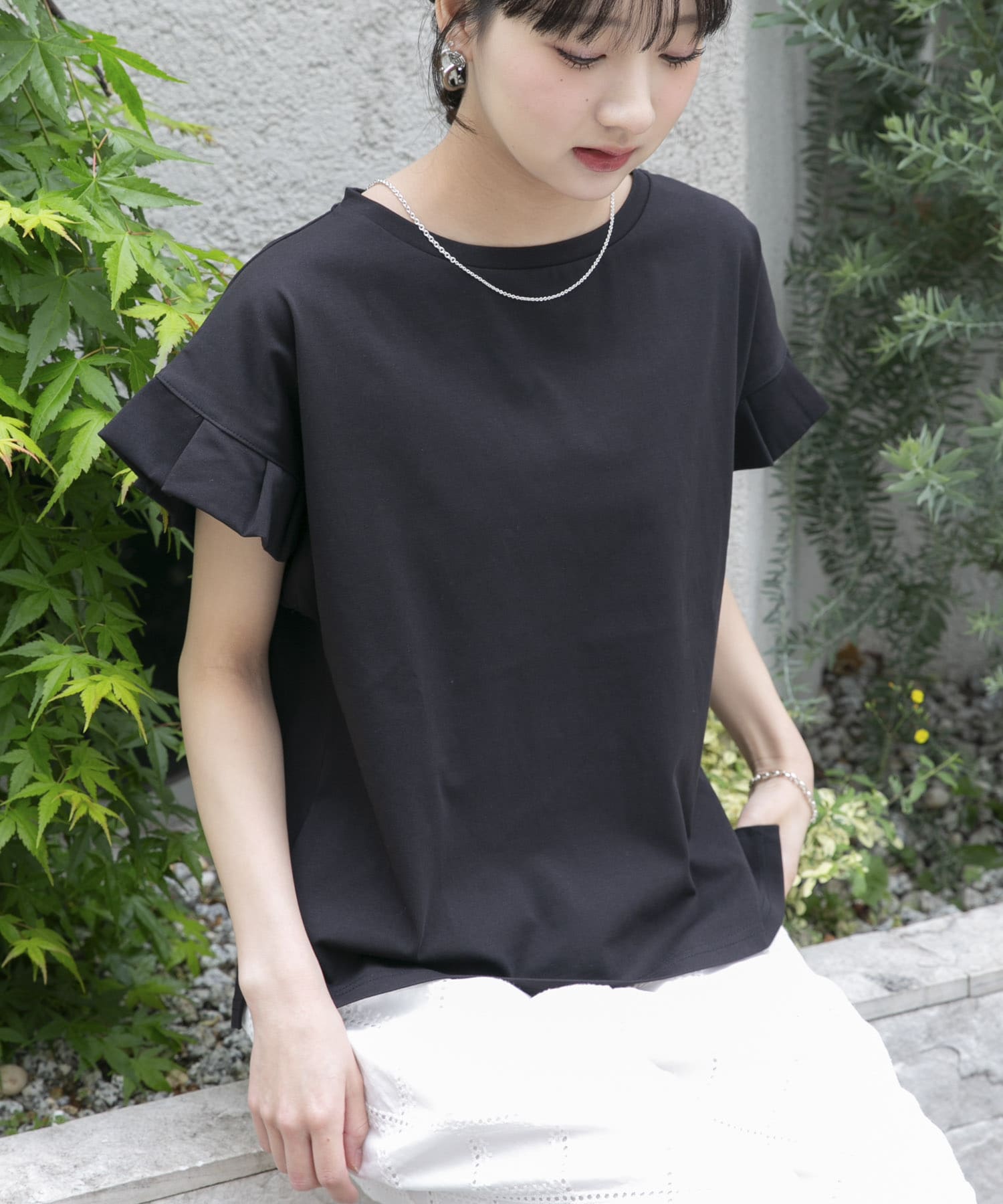 『接触冷感/UVカット』オリガミタックTシャツ