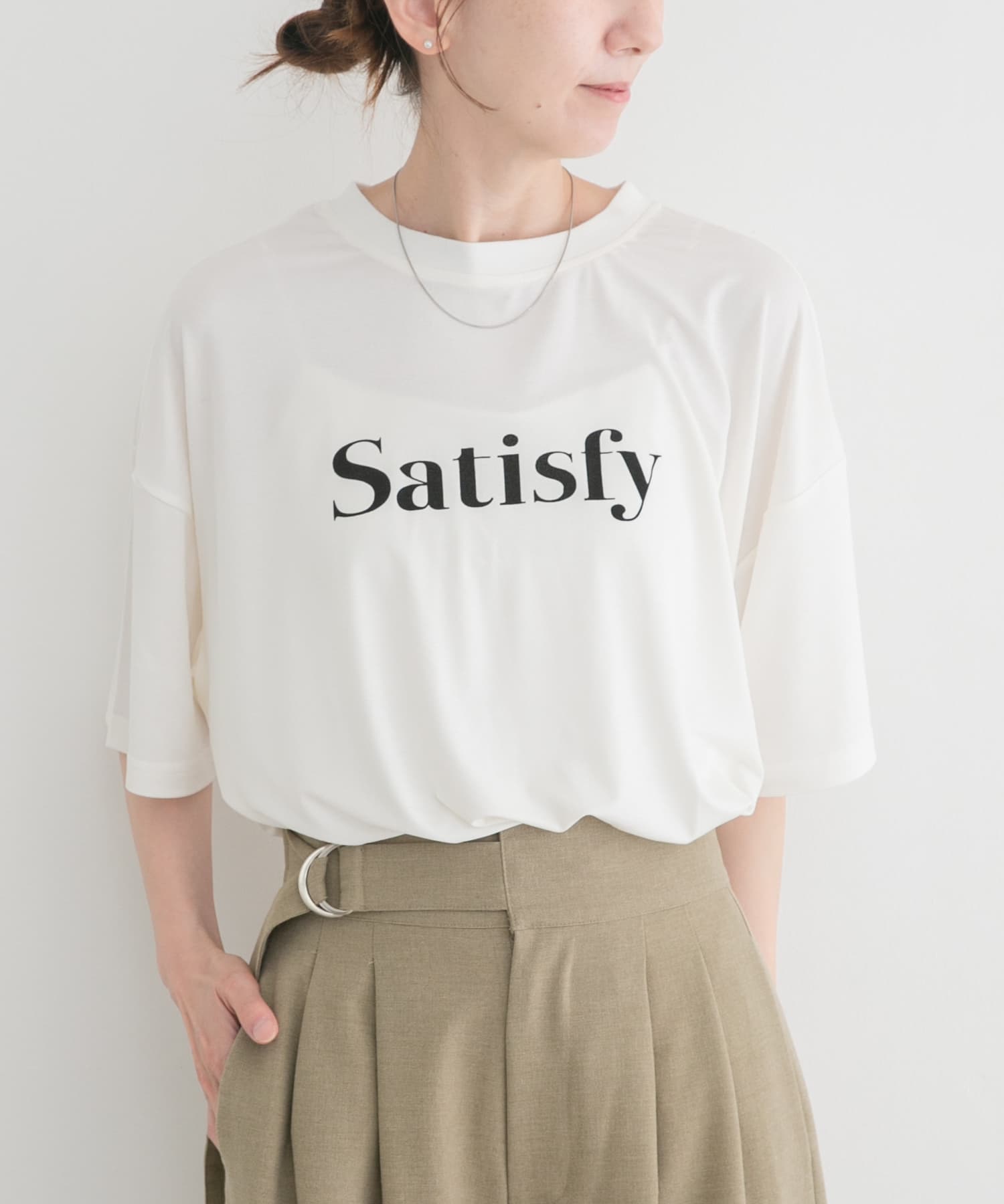 ロゴプリントビッグTシャツ