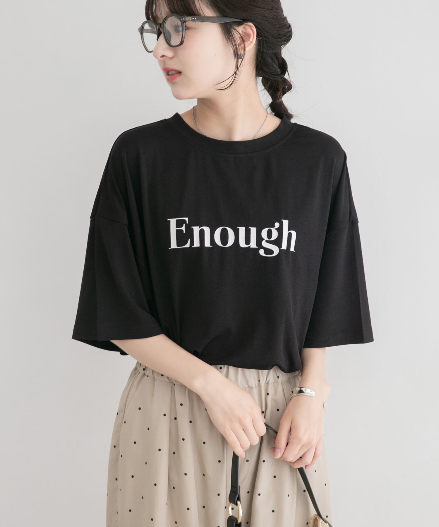 ロゴプリントビッグTシャツ