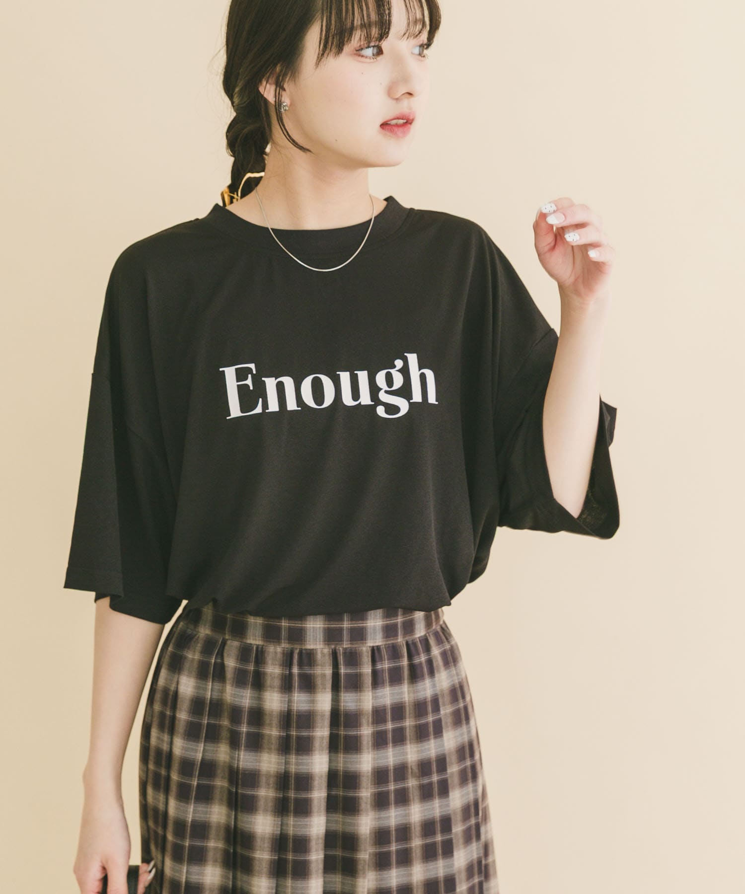 ロゴプリントビッグTシャツ