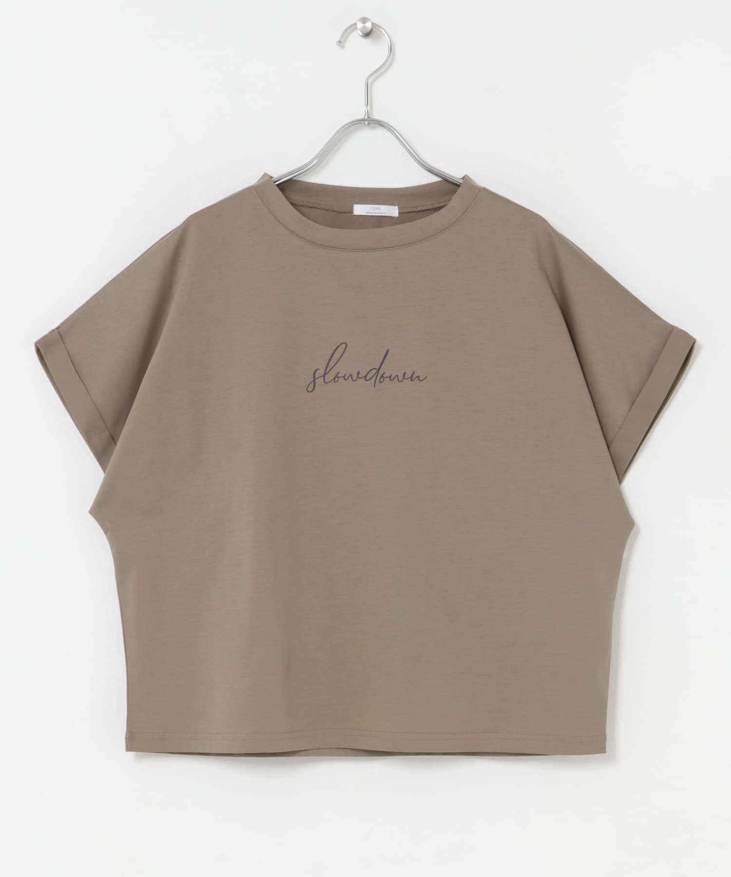 『接触冷感/UVカット』シルケット半袖プリントTシャツ(楽着シリーズ) MOC Free