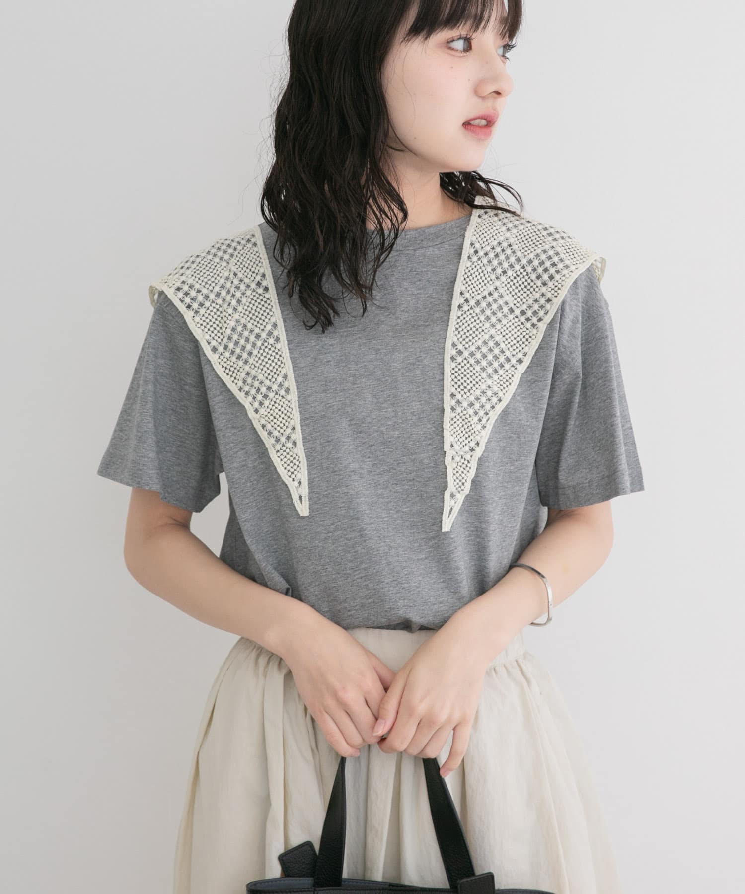 シルケット半袖Tシャツ