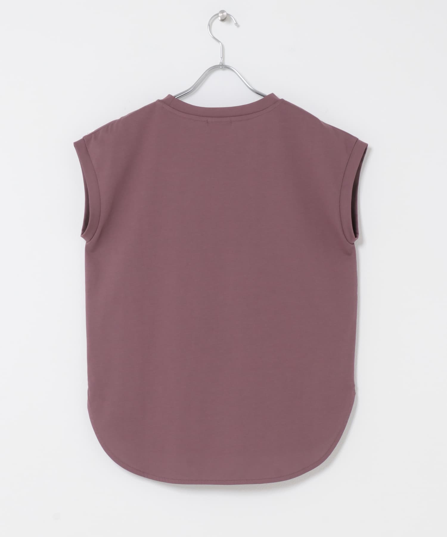シルケットライクノースリーブTシャツ GRAPE Free