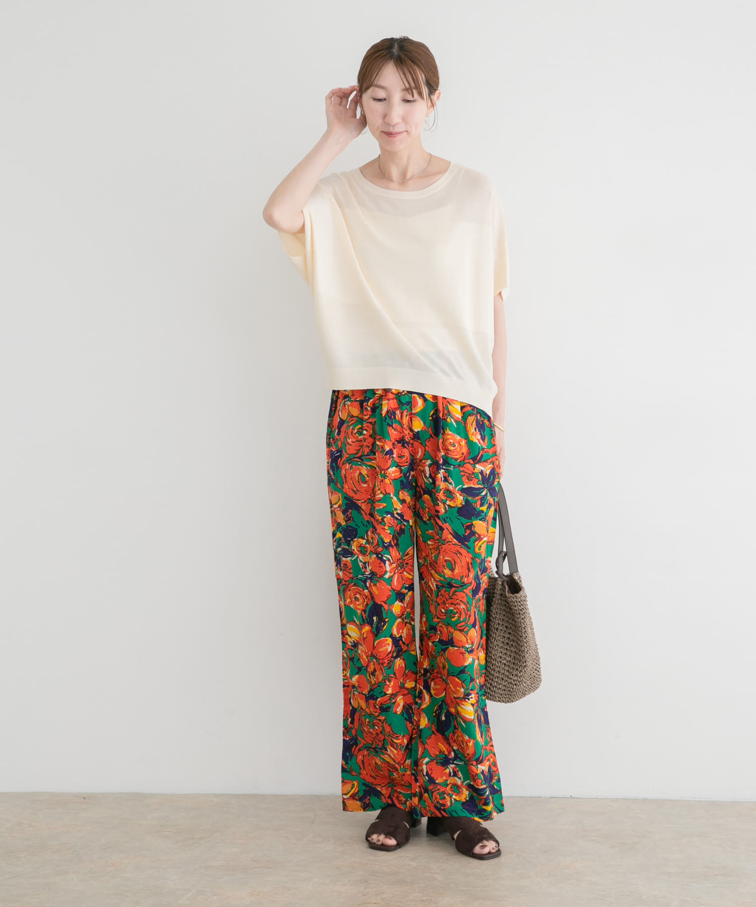 身長：164cm サイズ：Free