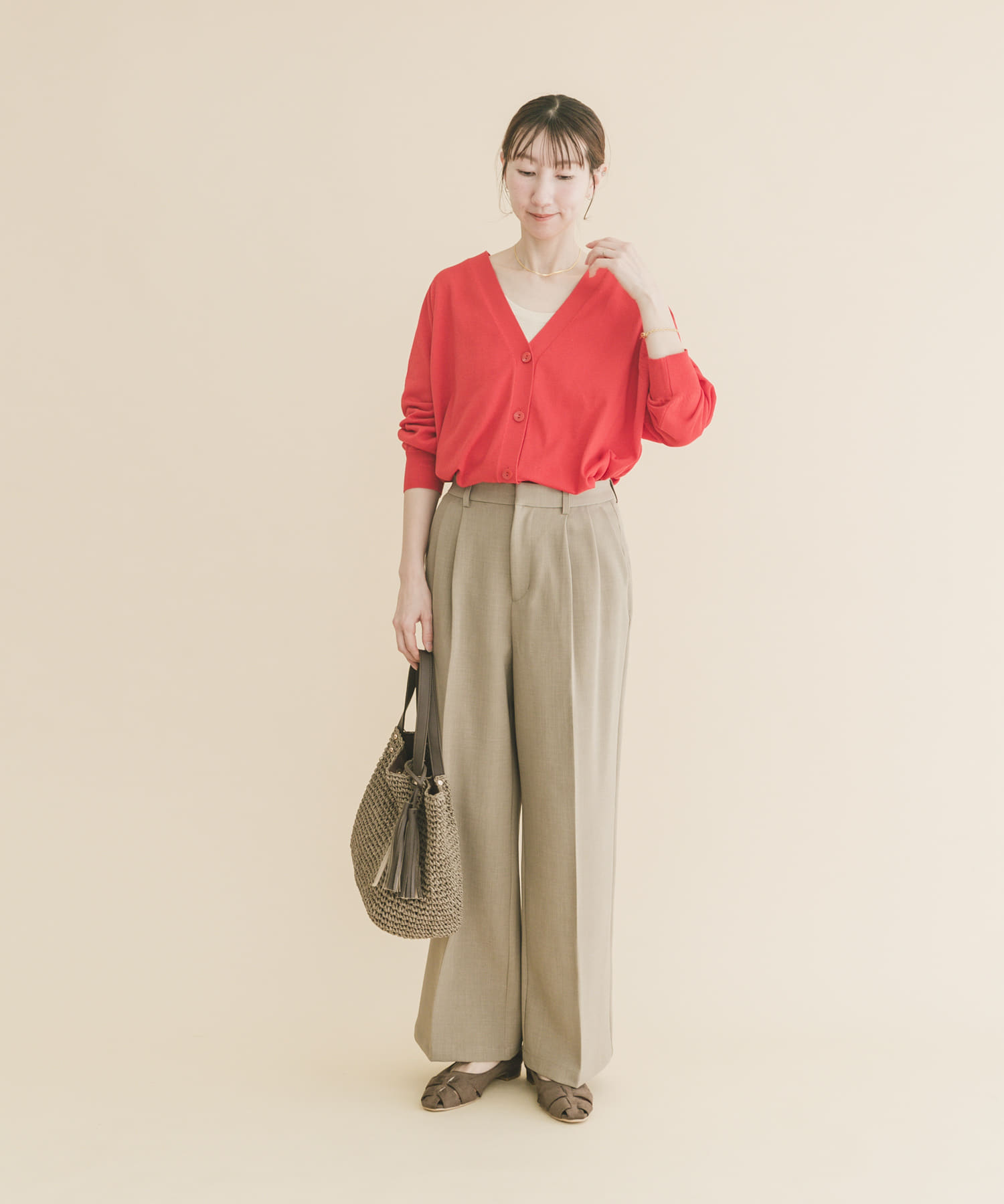 身長：164cm サイズ：Free