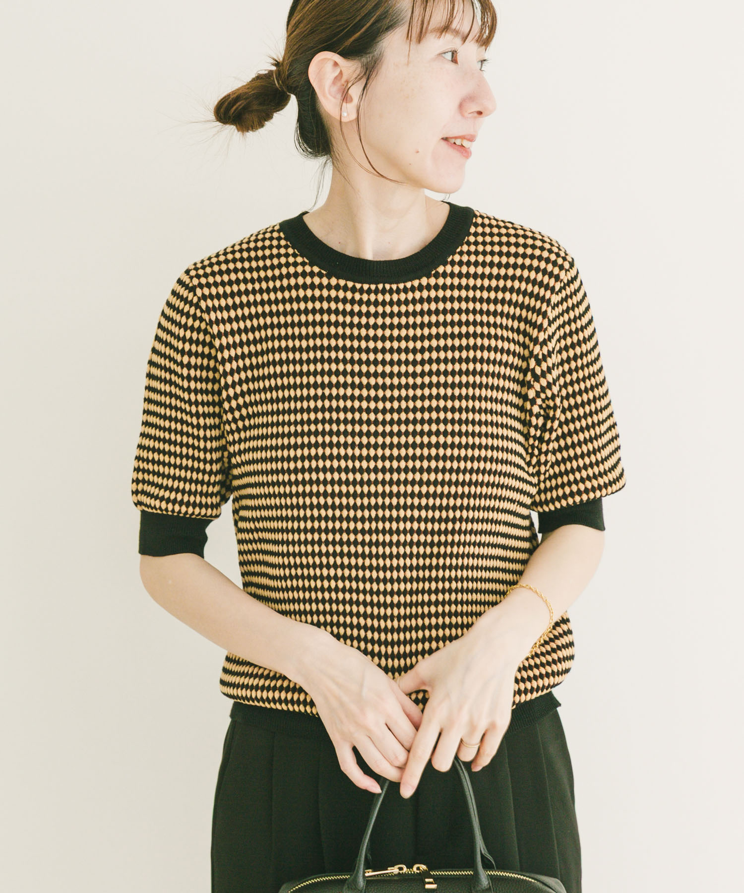 ポコポコニットプルオーバー