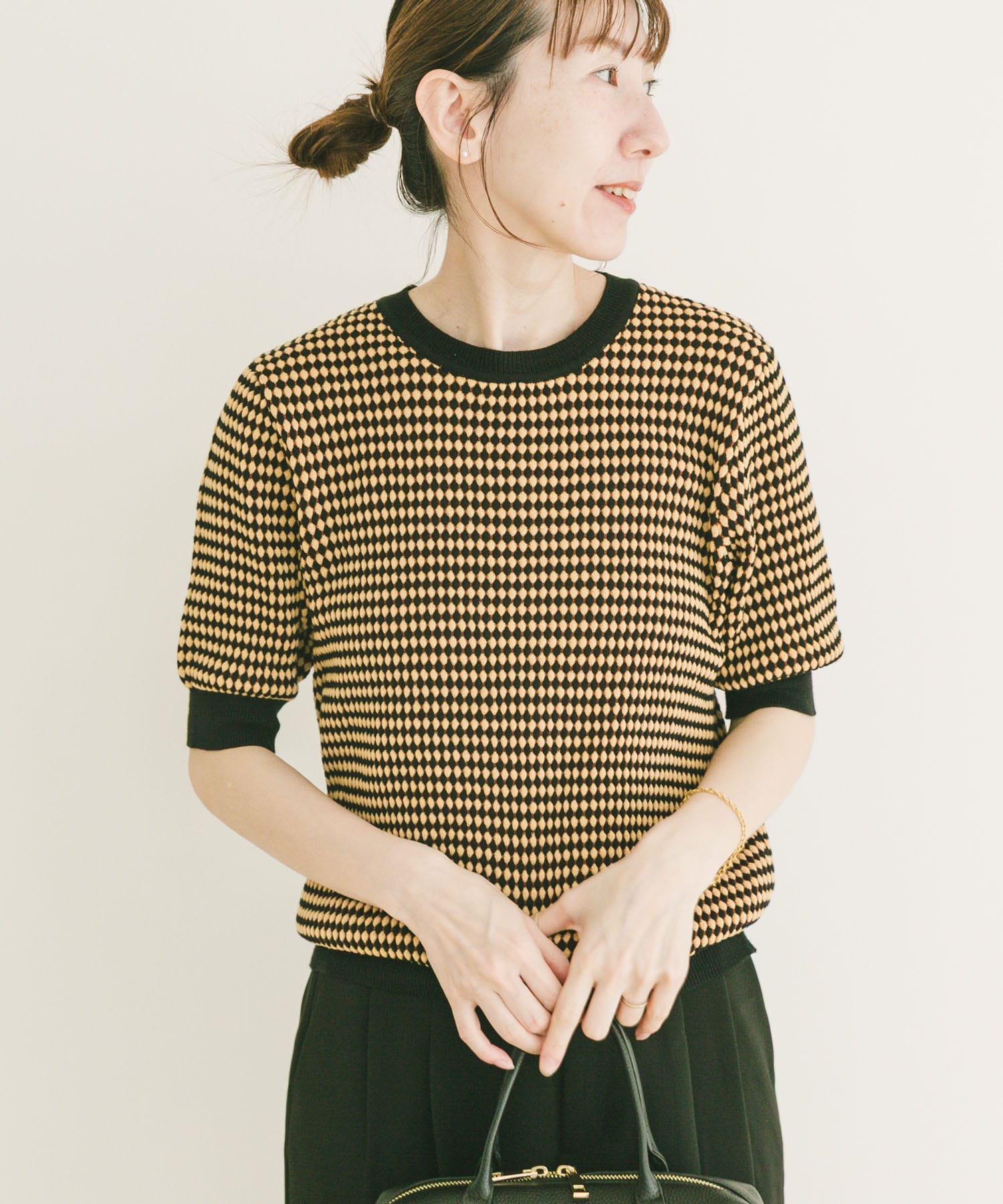 ポコポコニットプルオーバー