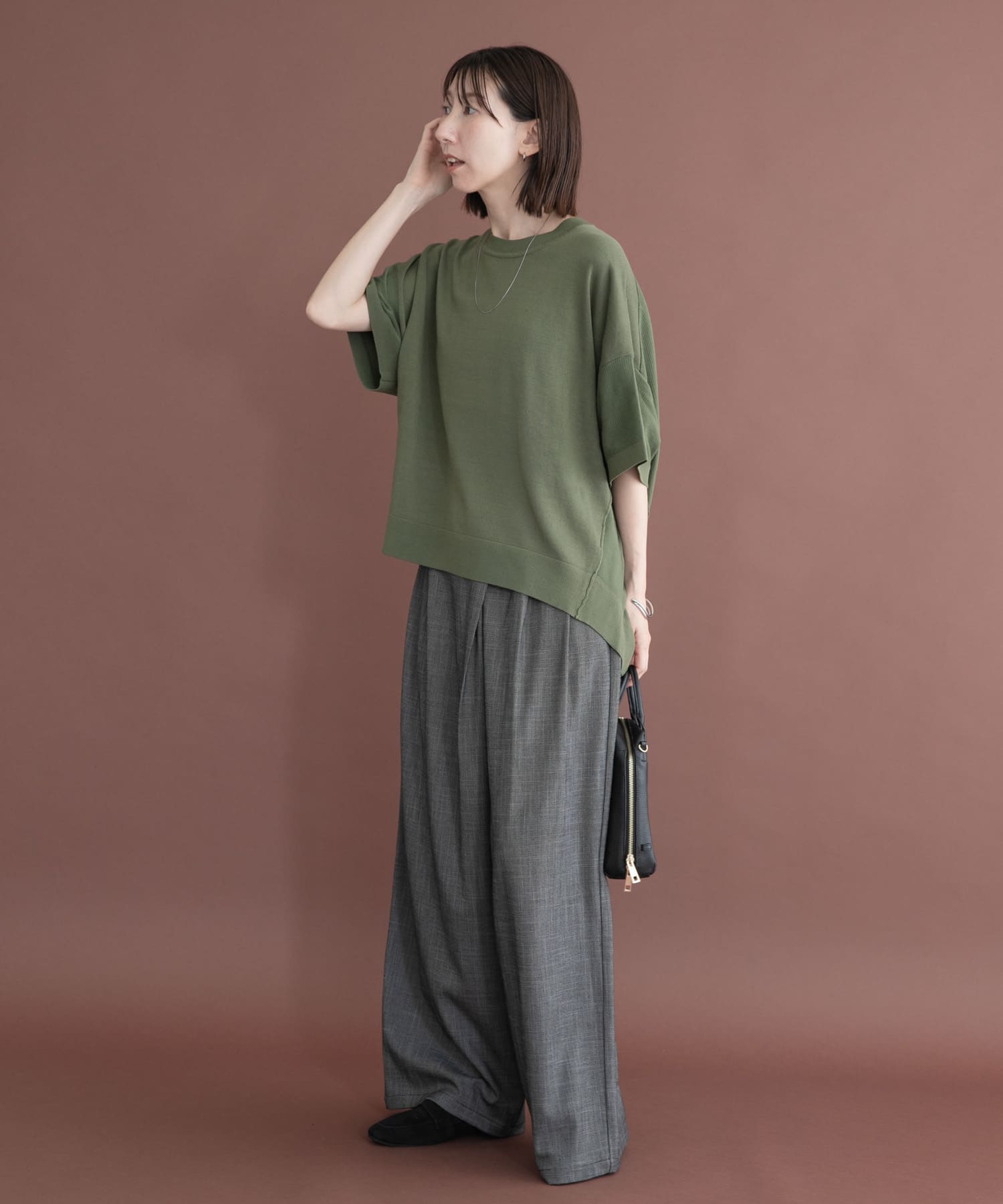 身長：164cm サイズ：Free