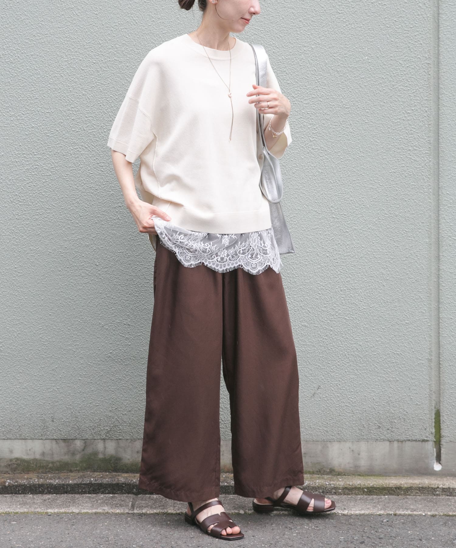 身長：164cm サイズ：Free