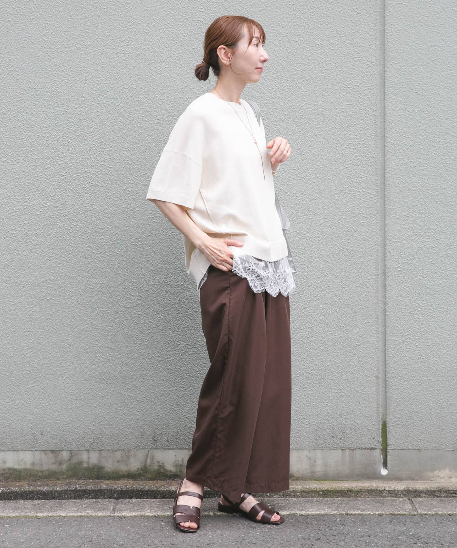身長：164cm サイズ：Free