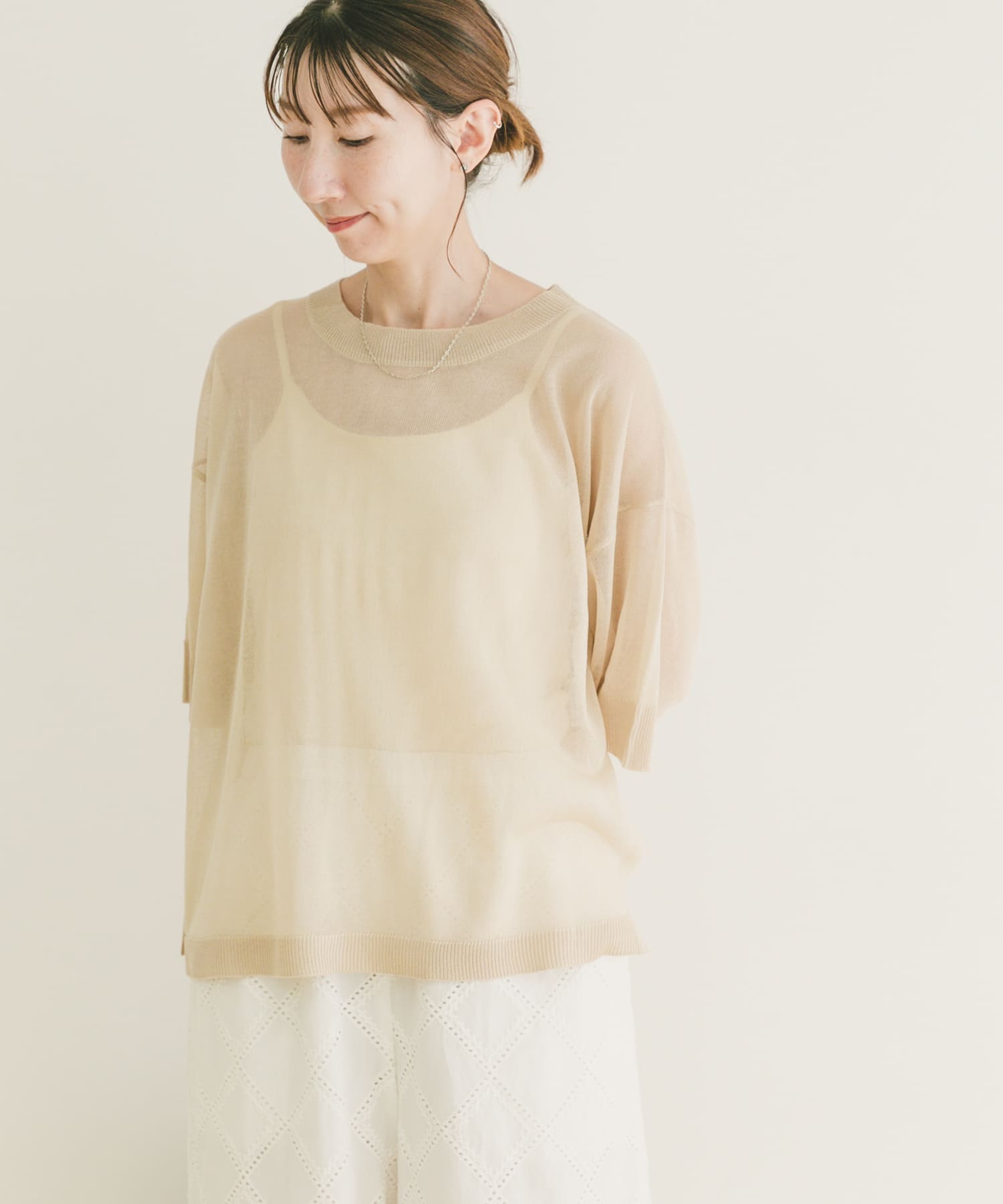 身長：164cm サイズ：Free