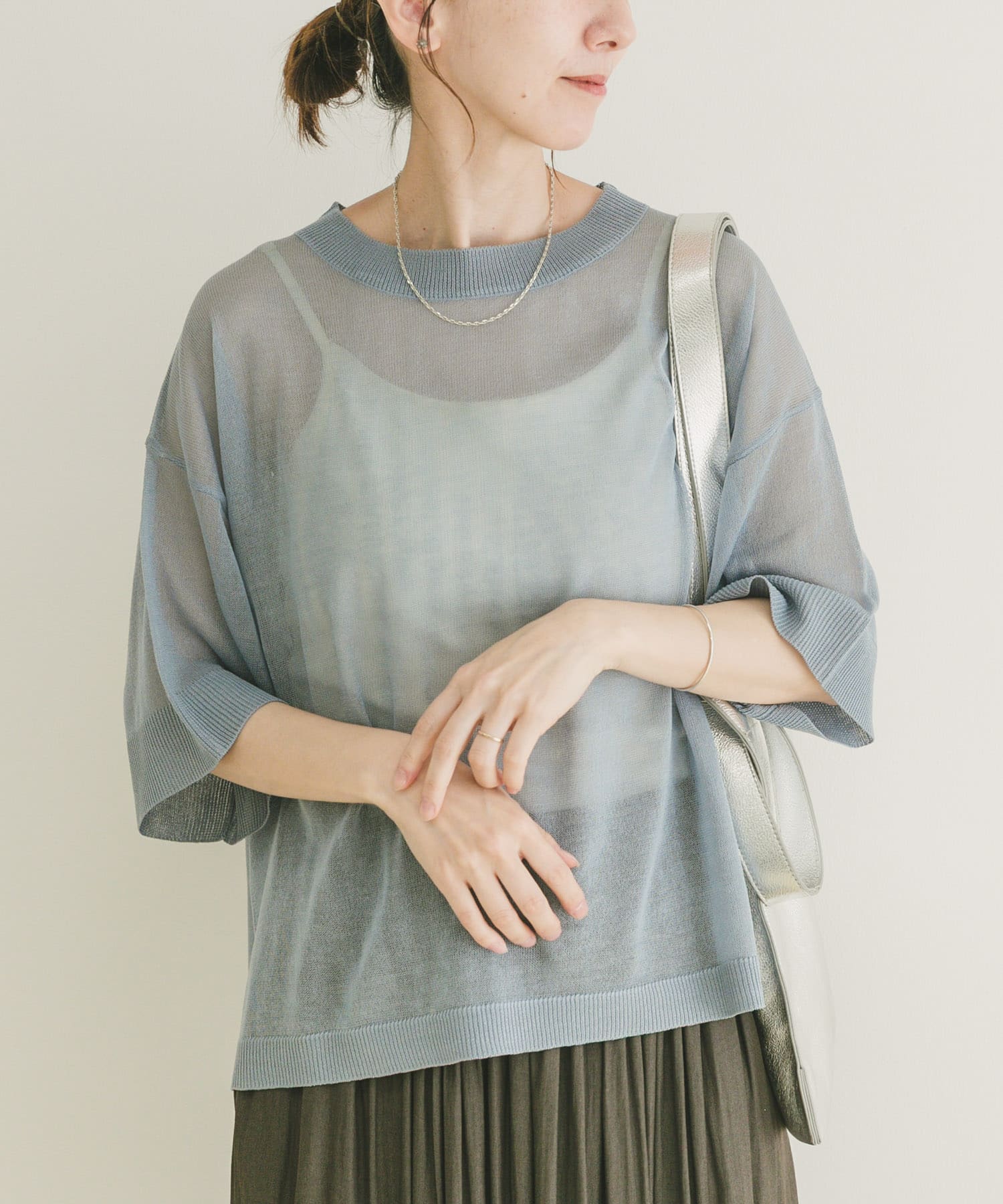 身長：164cm サイズ：Free