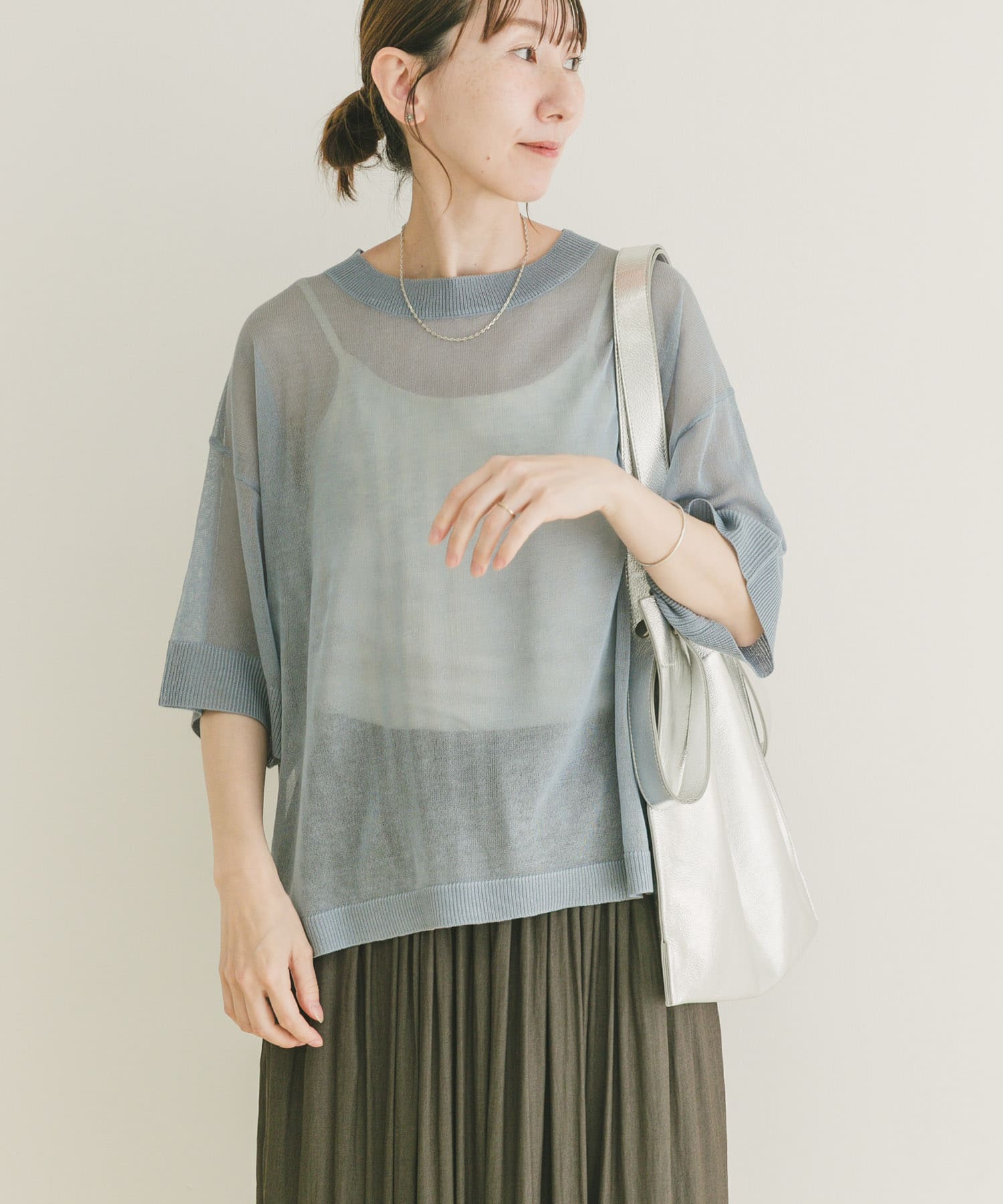 身長：164cm サイズ：Free