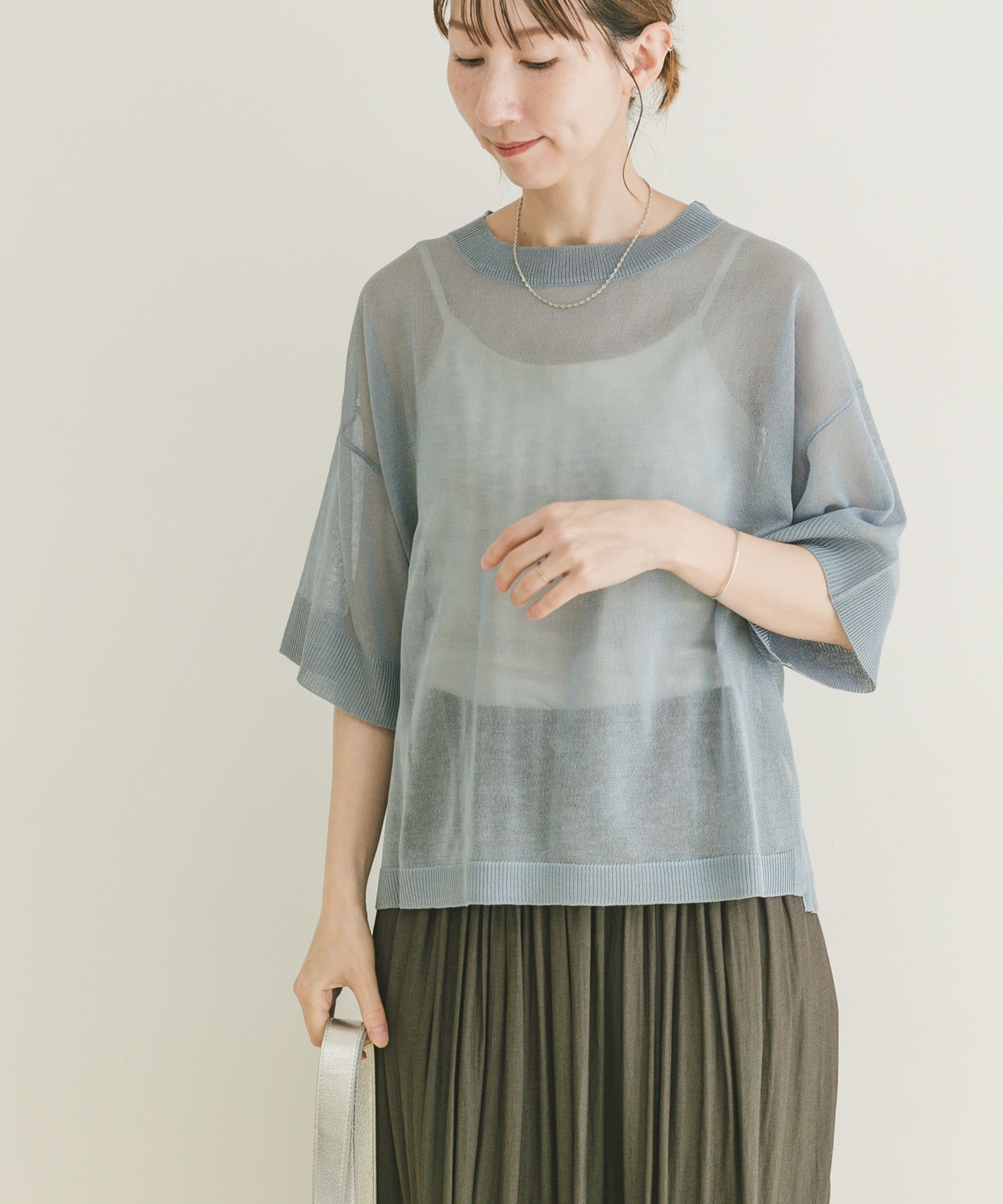 身長：164cm サイズ：Free