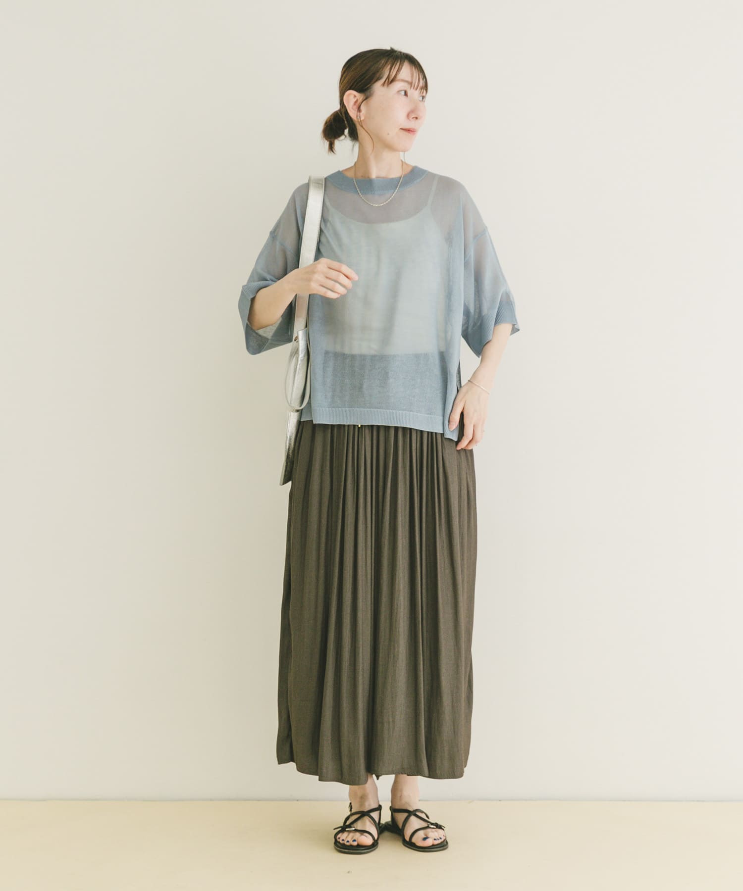 身長：164cm サイズ：Free